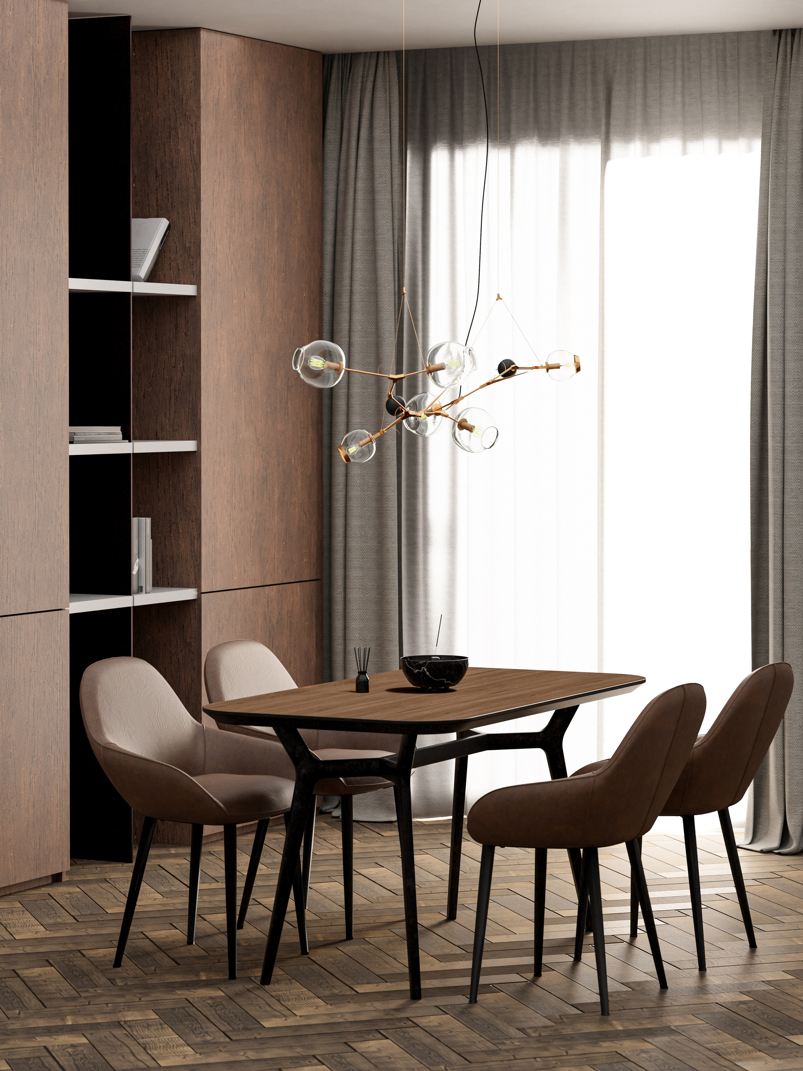 Визуализация, квартира, ЖК Событие, вдохновение, интерьер, визуализация, кухня, минмализм, ODS