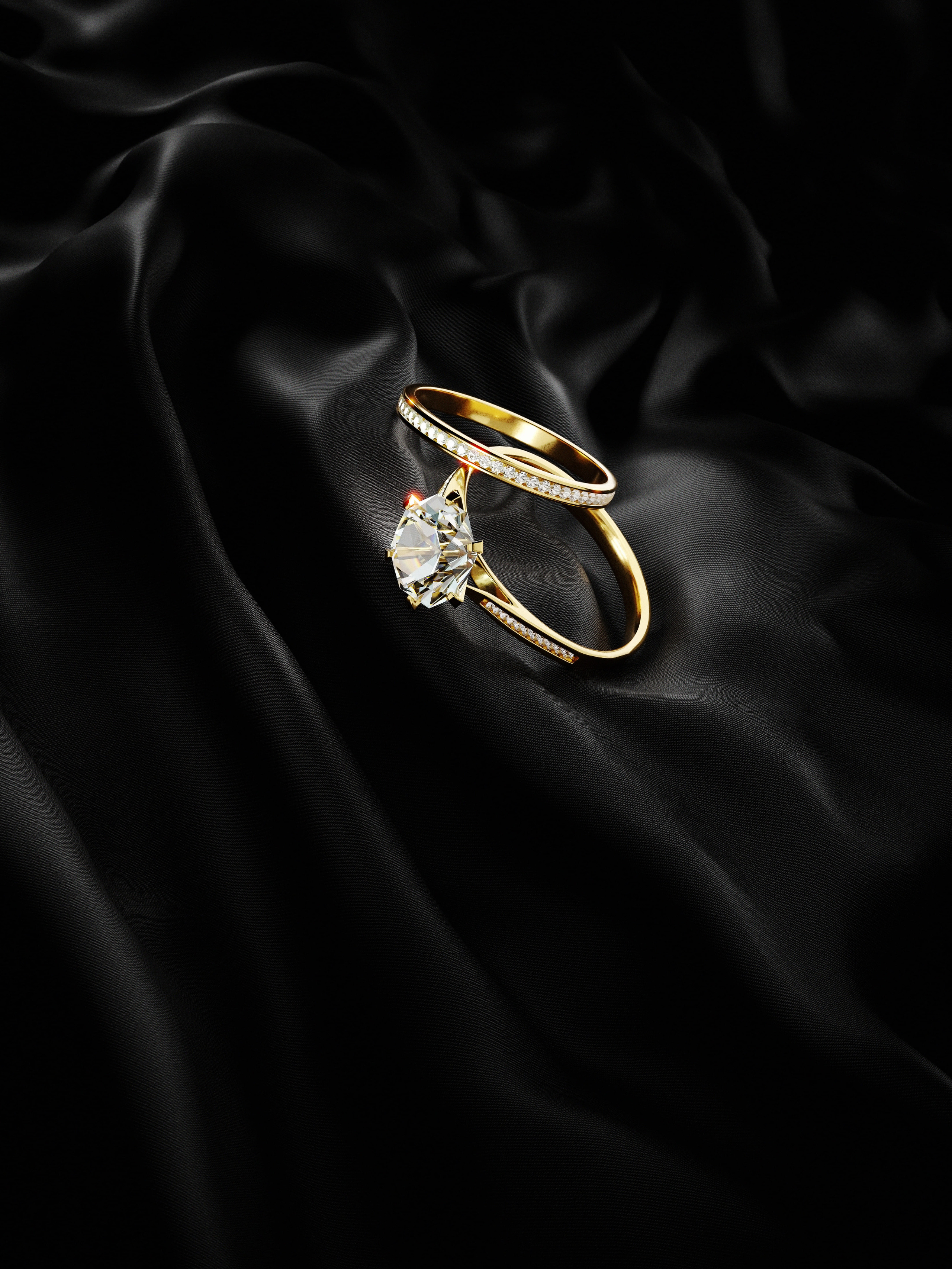 Визуализация, предметная визуализация, ювелирная визуализация, кольцо, вдохновение, интерьер, визуализация, минмализм, ODS