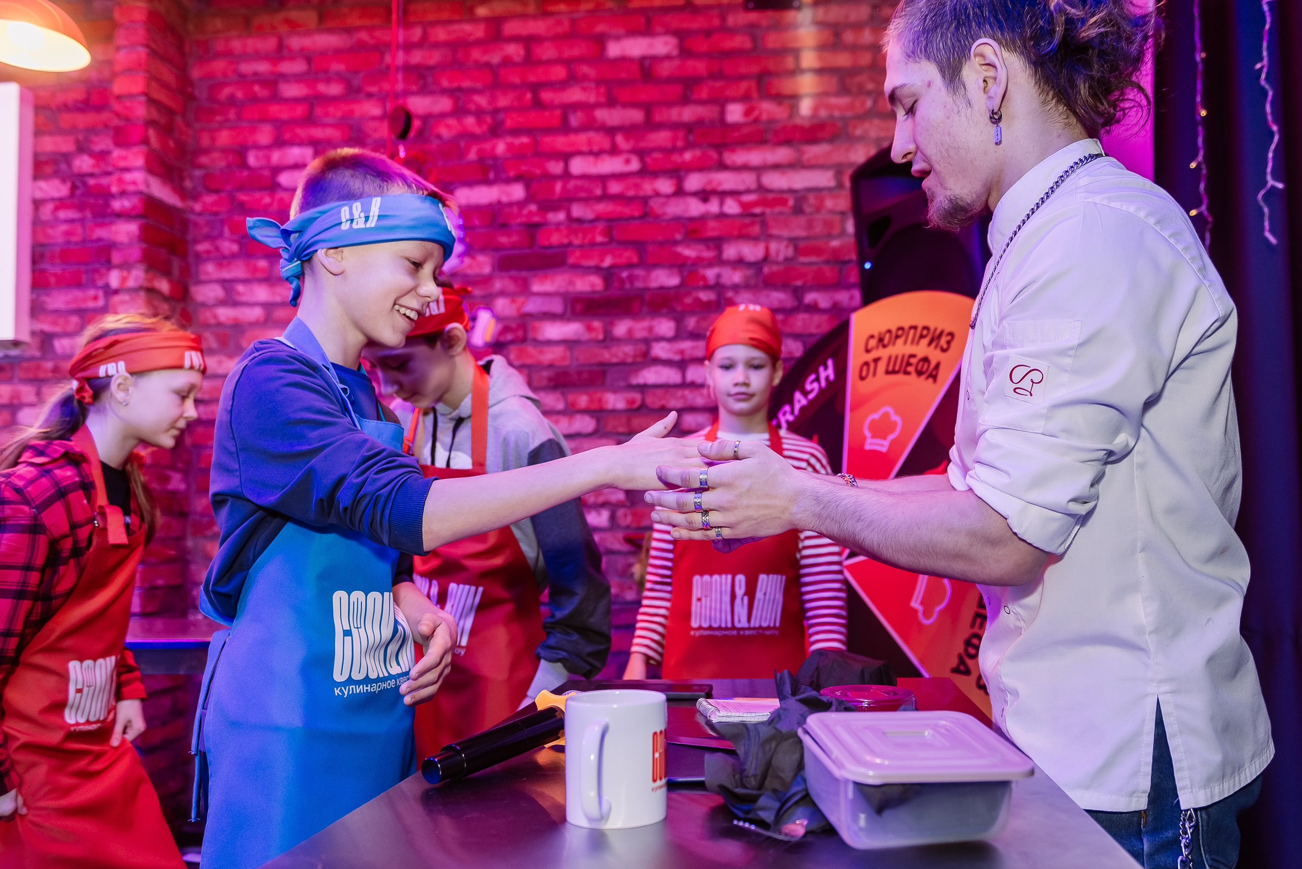 Cook & Run, шоу с готовкой. Детский фотограф, семейный фотограф и репортажи в Кемерово