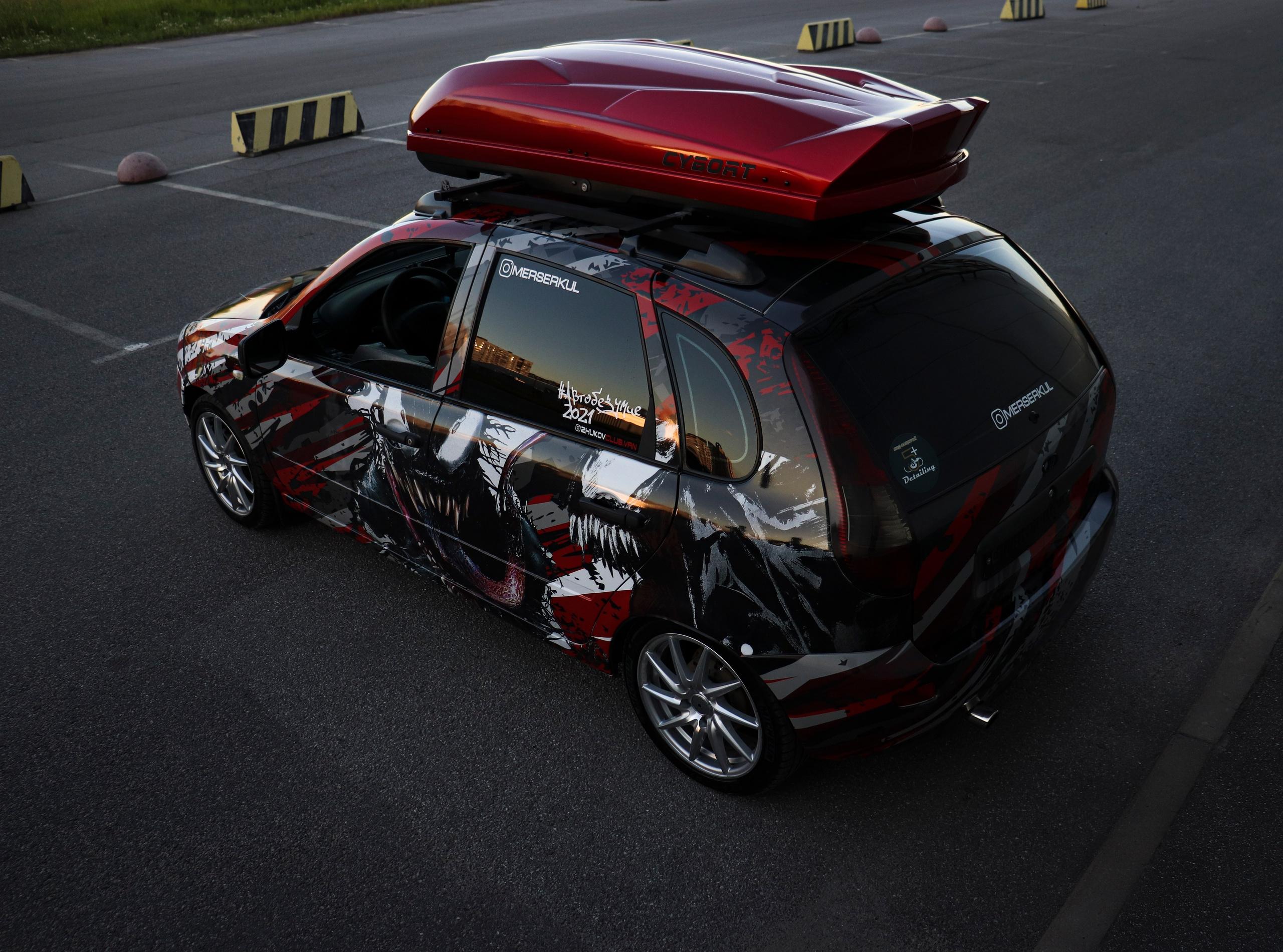 Лада Калина — проект Venom. Ивентный фотограф в Санкт-Петербурге Олег Комков