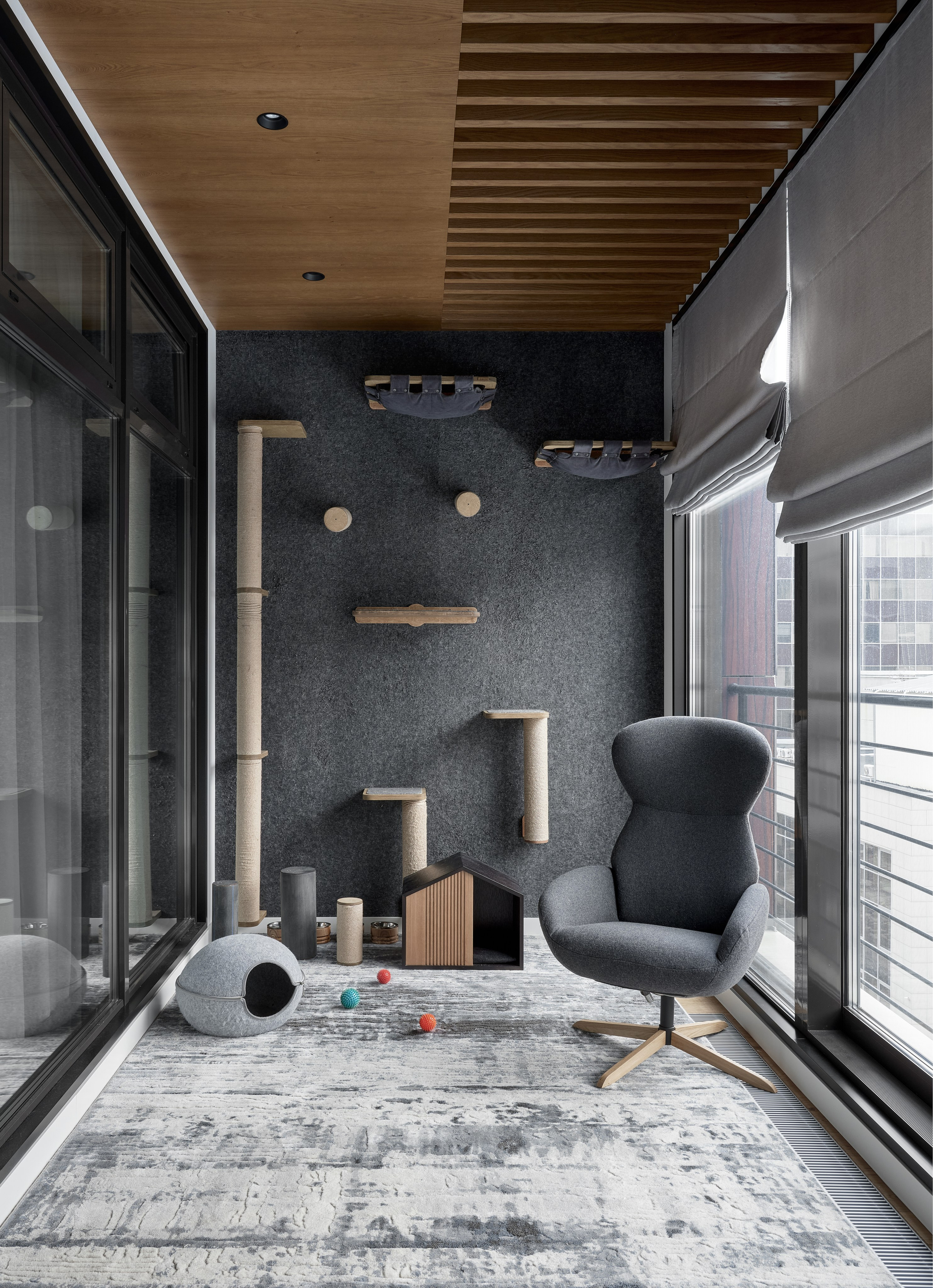 Интерьер с элементами джапанди. Фотограф Наталья Вершинина