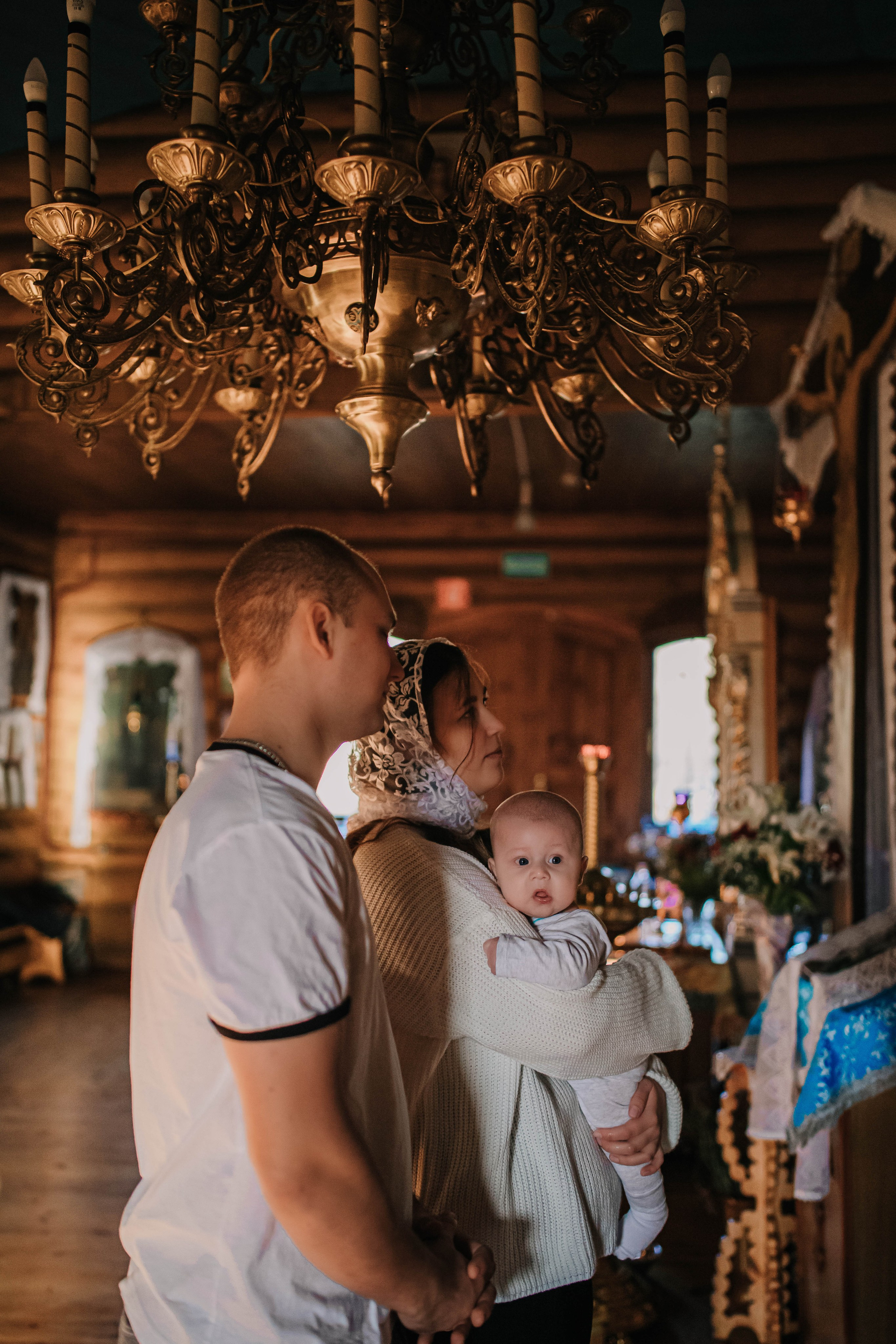 Крещение Дмитрия. Фотограф Дарья Маташкова