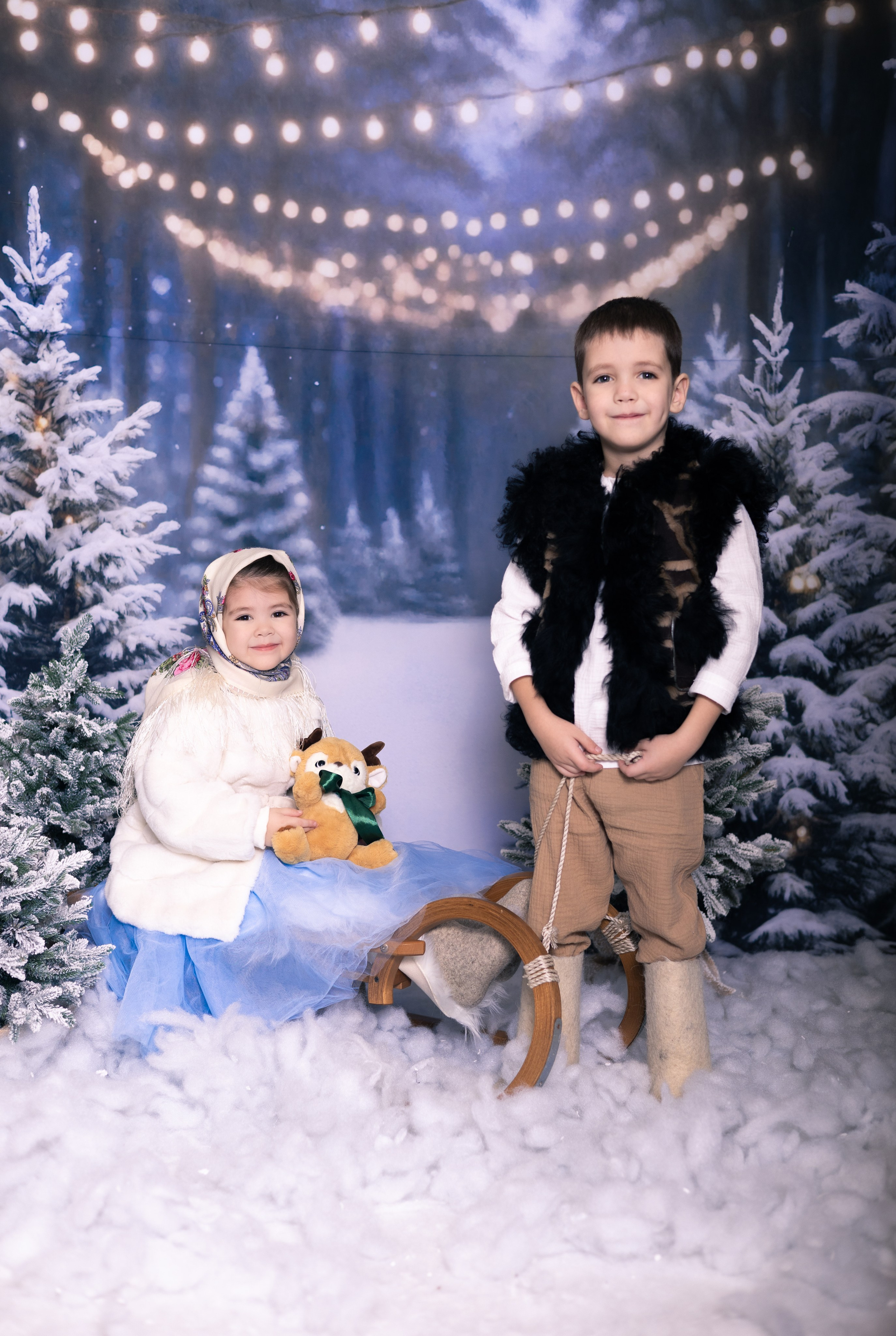 Зимний лес. Детский фотограф г. Казань — Анастасия Фурман