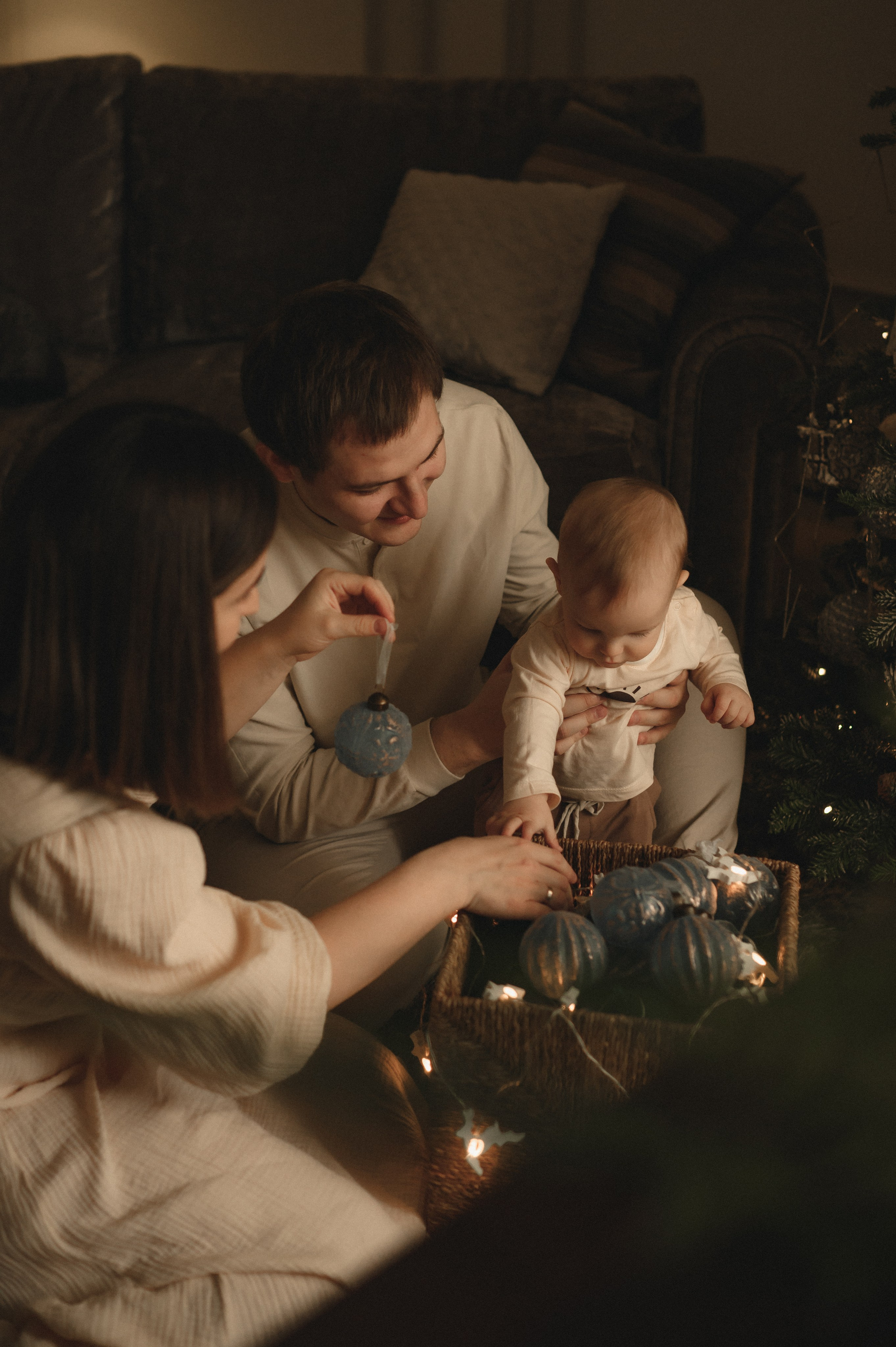 Домашняя новогодняя история. Семейный фотограф в г. Ставрополь, Сорокина Мария