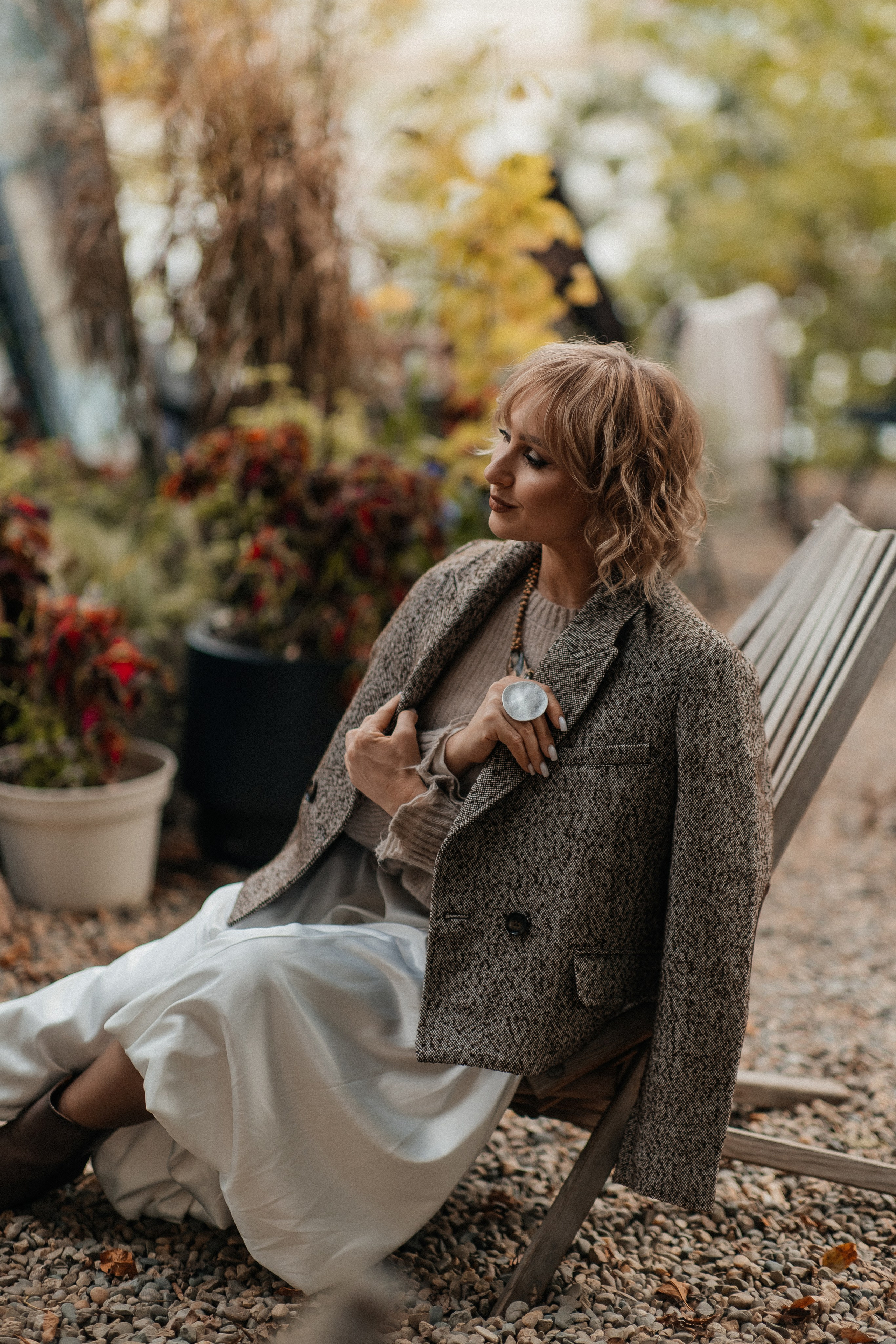 Маша и осень