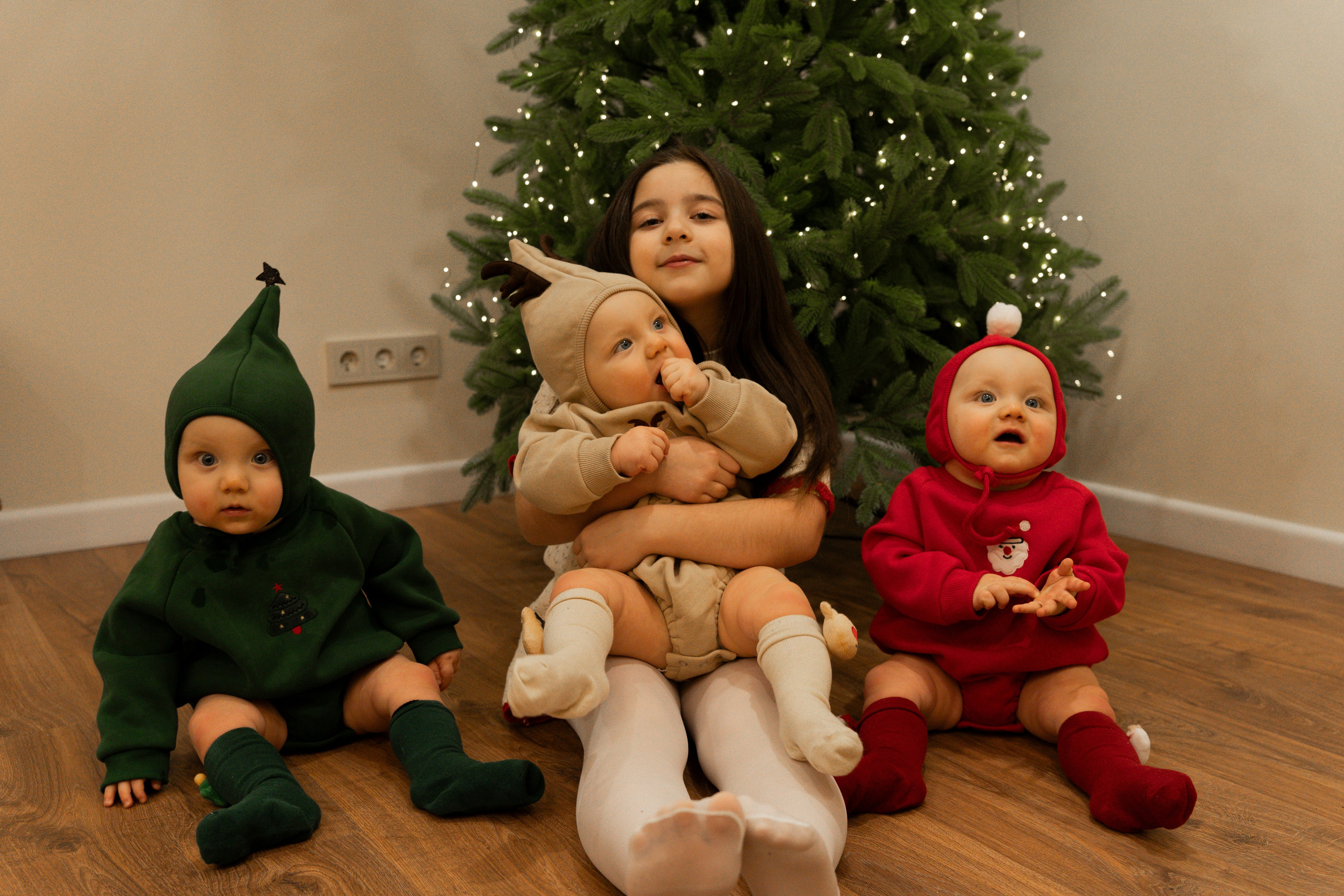 Новогодние тройняшки. Главная