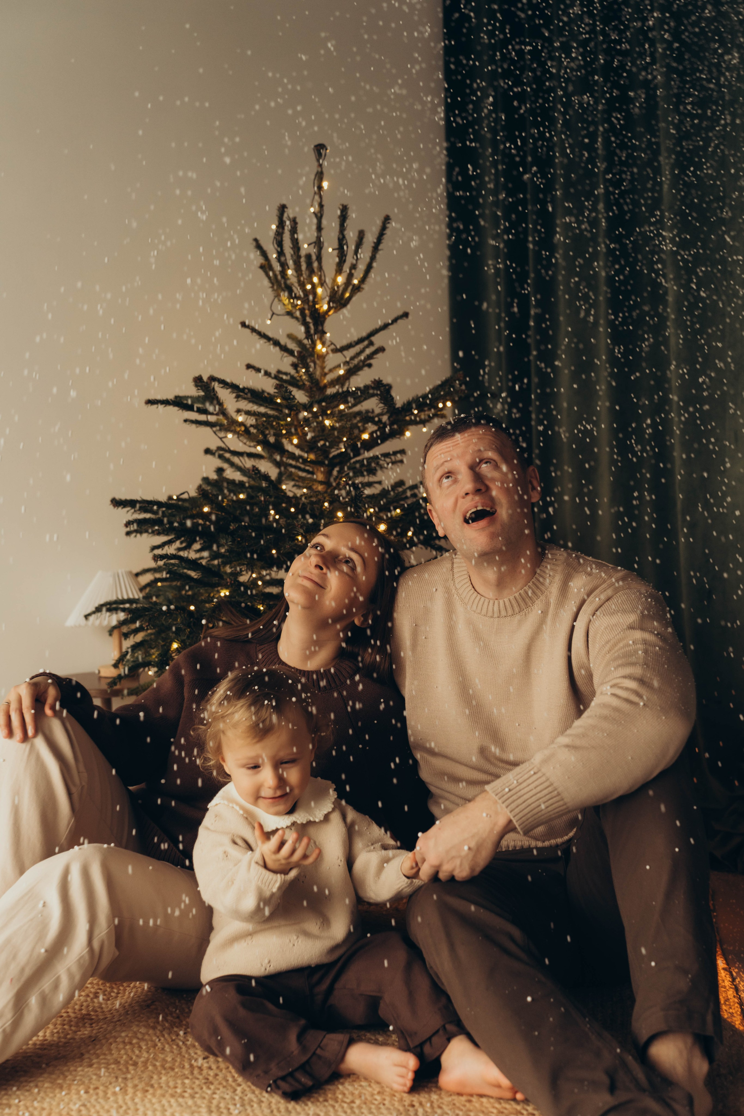 Екатерина, Николай и малышка Аня