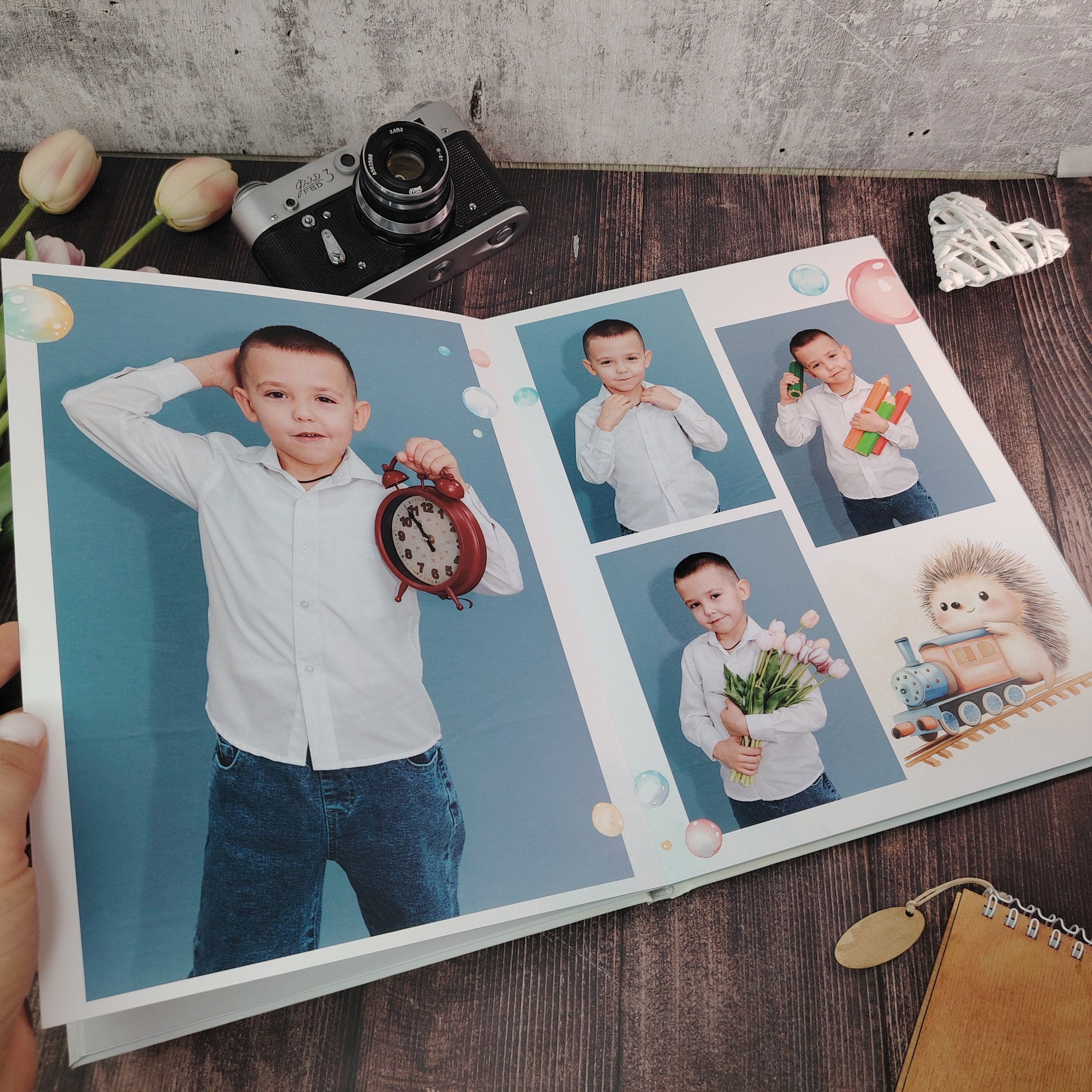 Альбомы для детского сада. «ФотоЛерия» ФОТОГРАФ ВЫПУСКНЫЕ АЛЬБОМЫ