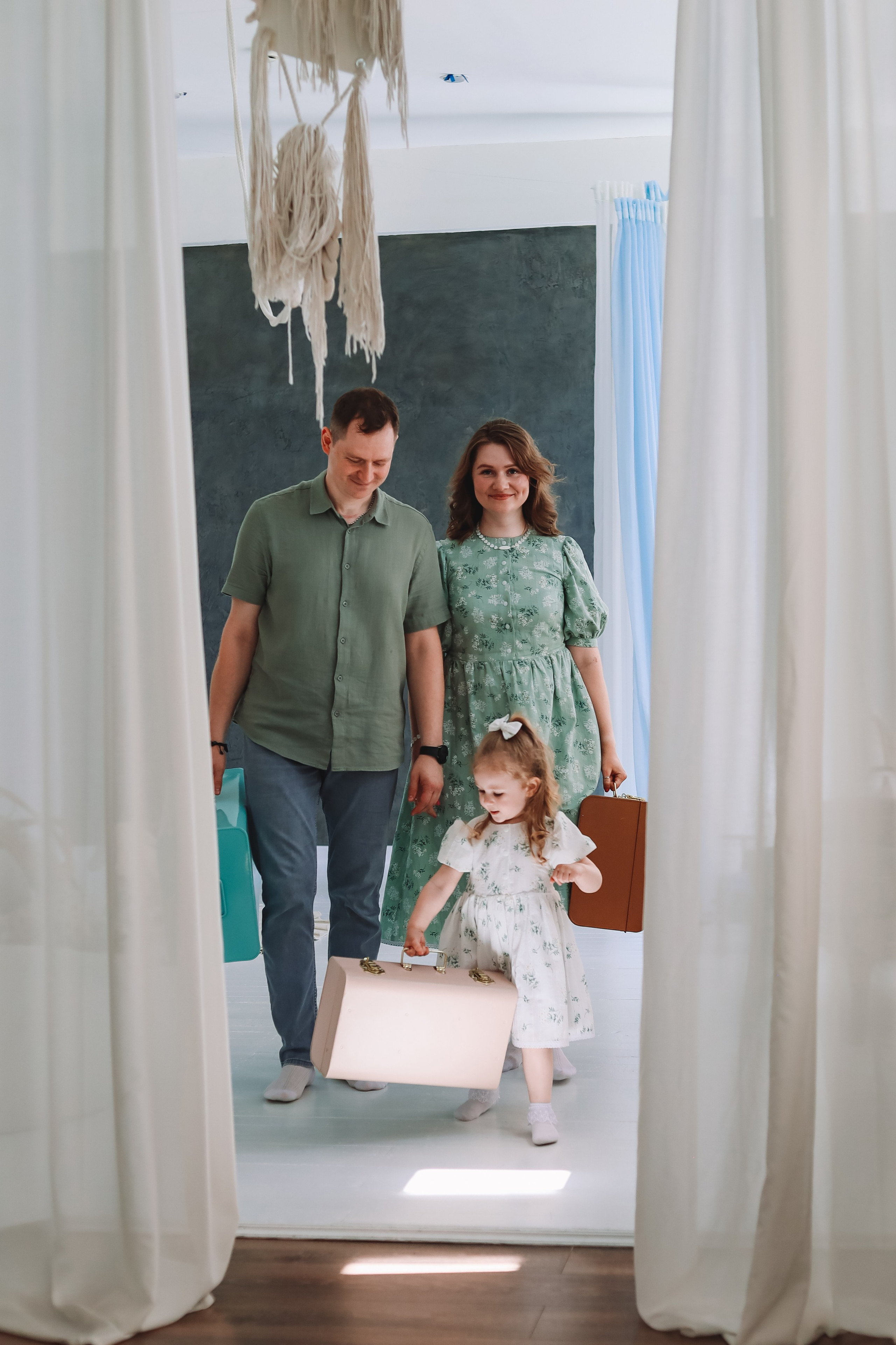 Ekaterina & Pavel & Ulyana. Фотограф Елизавета Колесникова