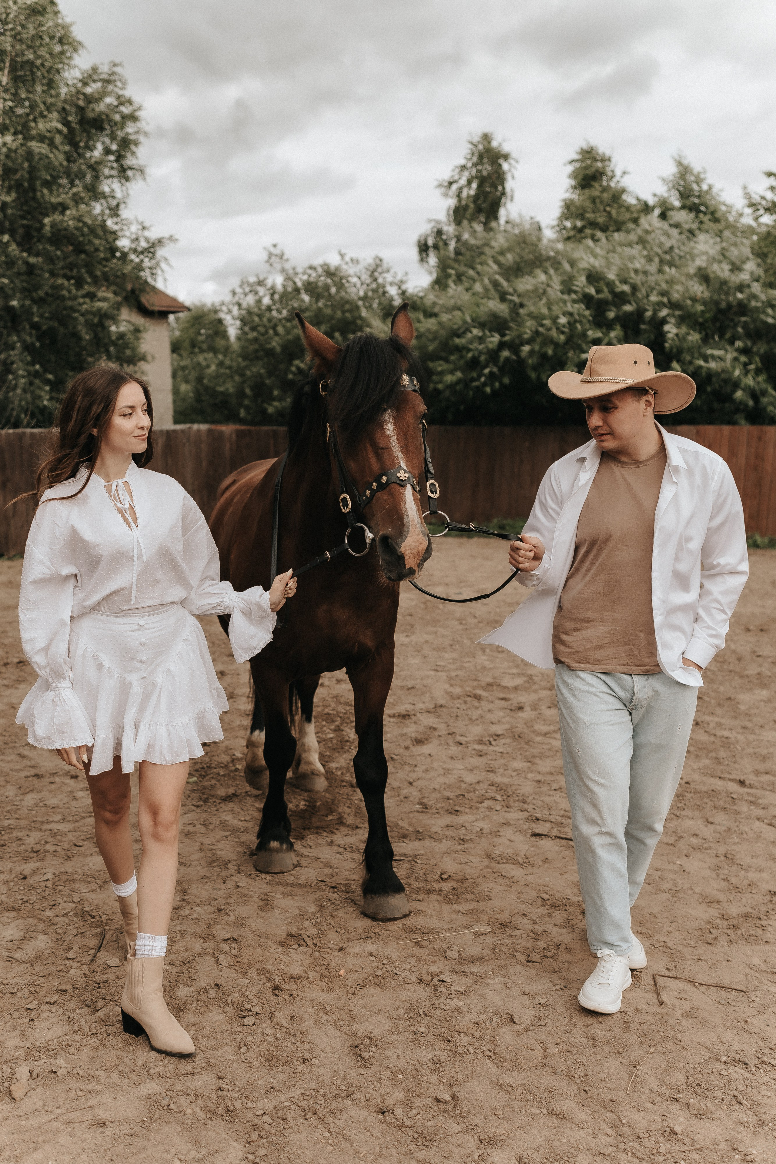 Love Story с лошадьми. Свадебный фотограф Пермь