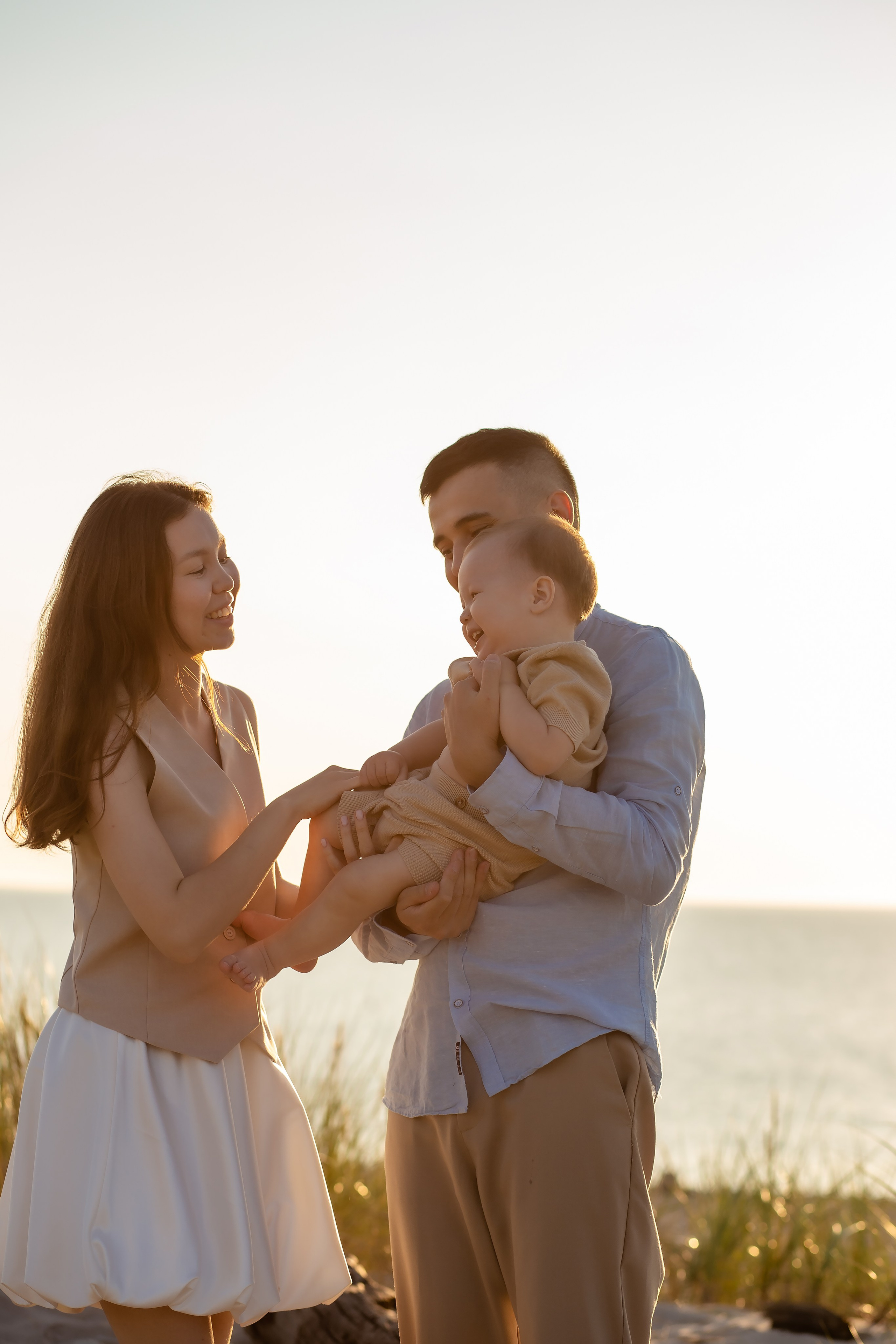 Карина, Эмиль и Марсель. На закате лета. Фотограф в Калининграде Решетникова Алина