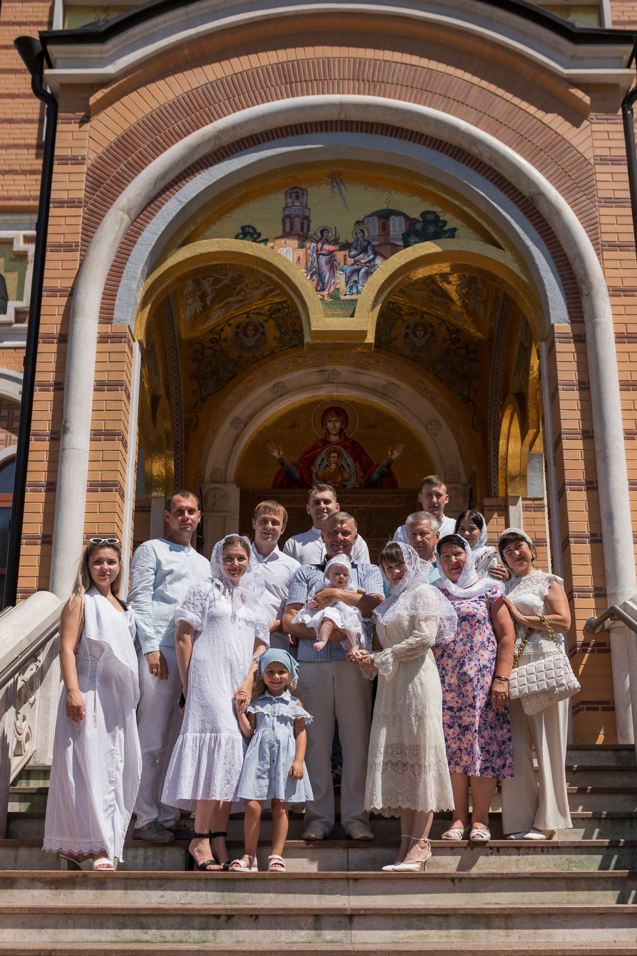 Крещение в Благовещенском Греческом Храме в Ростове-на-Дону. Олеся Семейская свадебный и семейный фотограф в Ростове-на-Дону