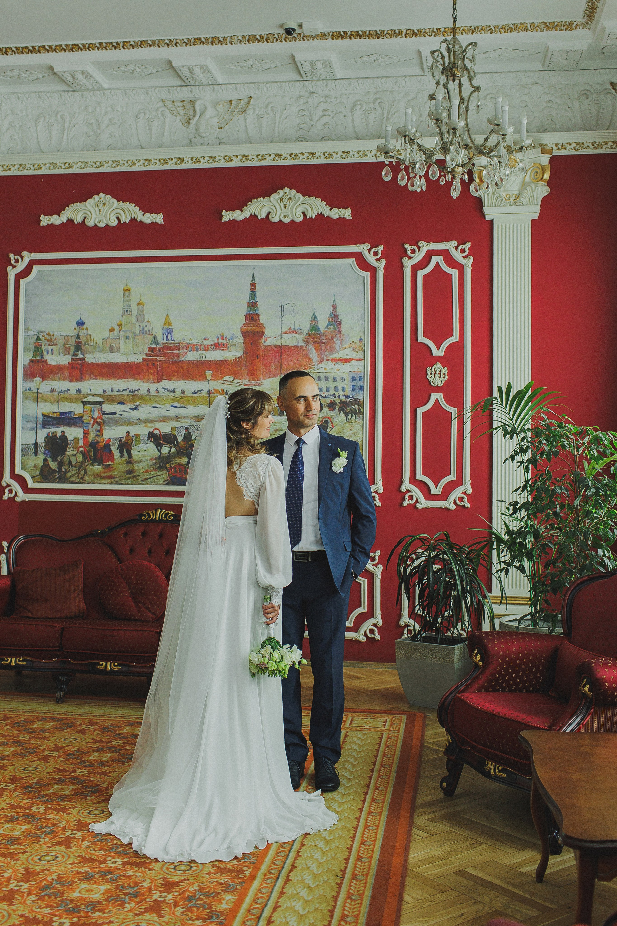 Свадебная фотосессия в Кусково. Фотограф в Москве и Люберцах Анна Ушакова