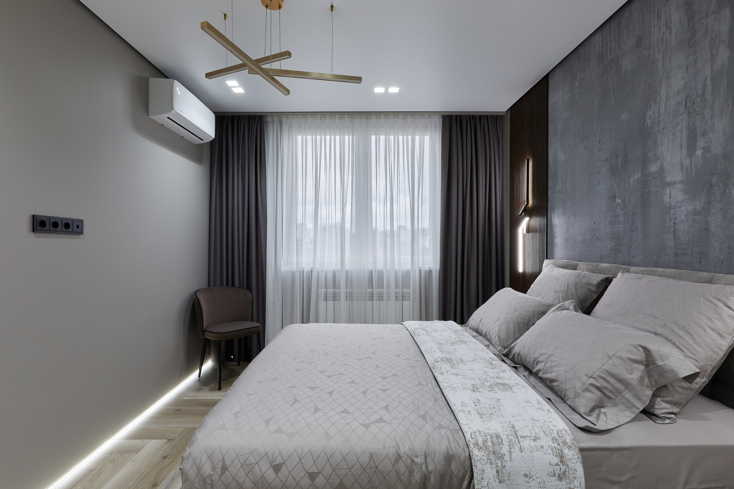 1-КОМНАТНАЯ С ДИЗАЙНЕРСКИМ РЕМОНТОМ В ЖК АЛЬПИЙСКИЙ КВАРТАЛ. Интерьерный фотограф в Сочи Анисимова Ольга