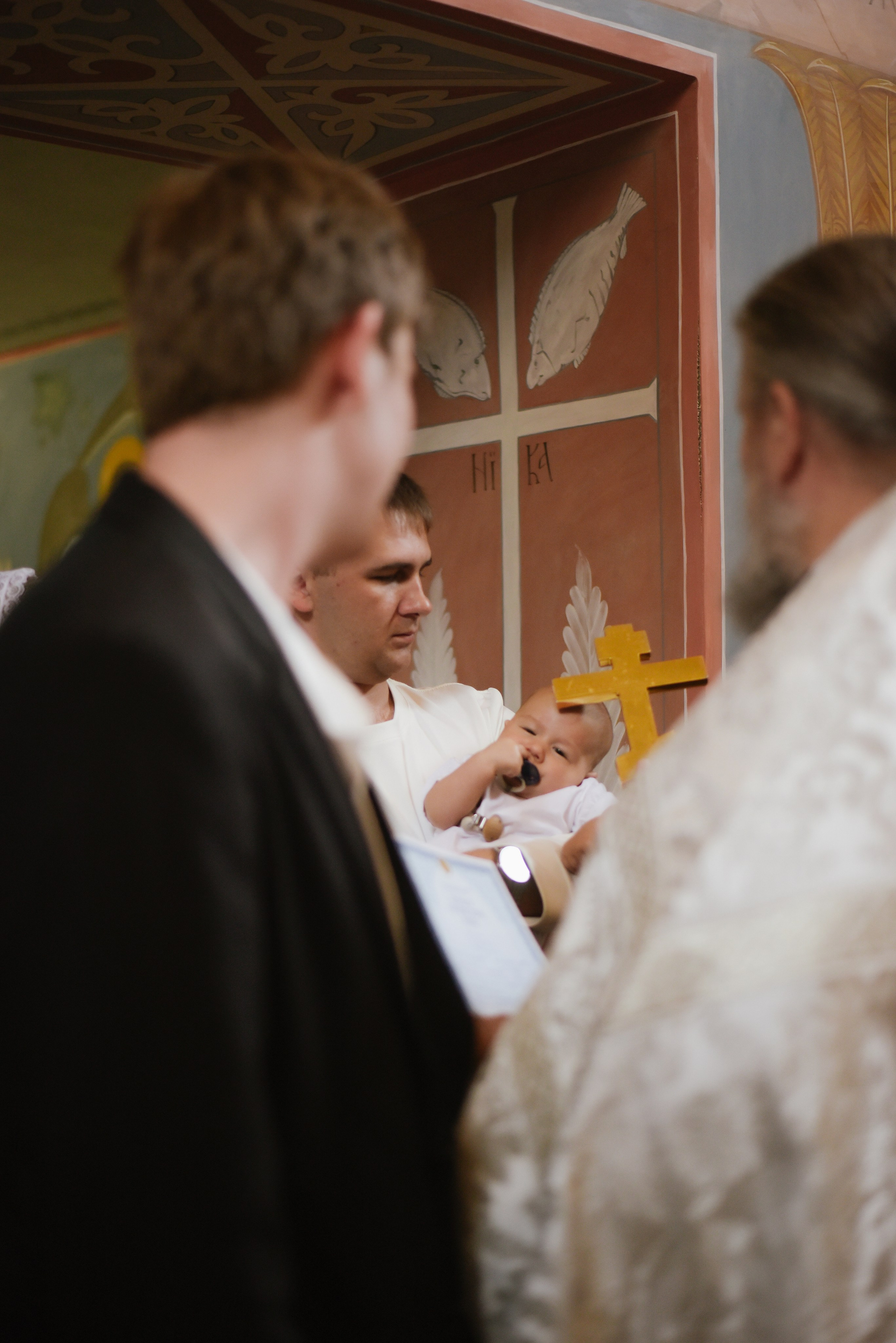 Крещение Вадима. Фотограф Лола Волна, город Москва