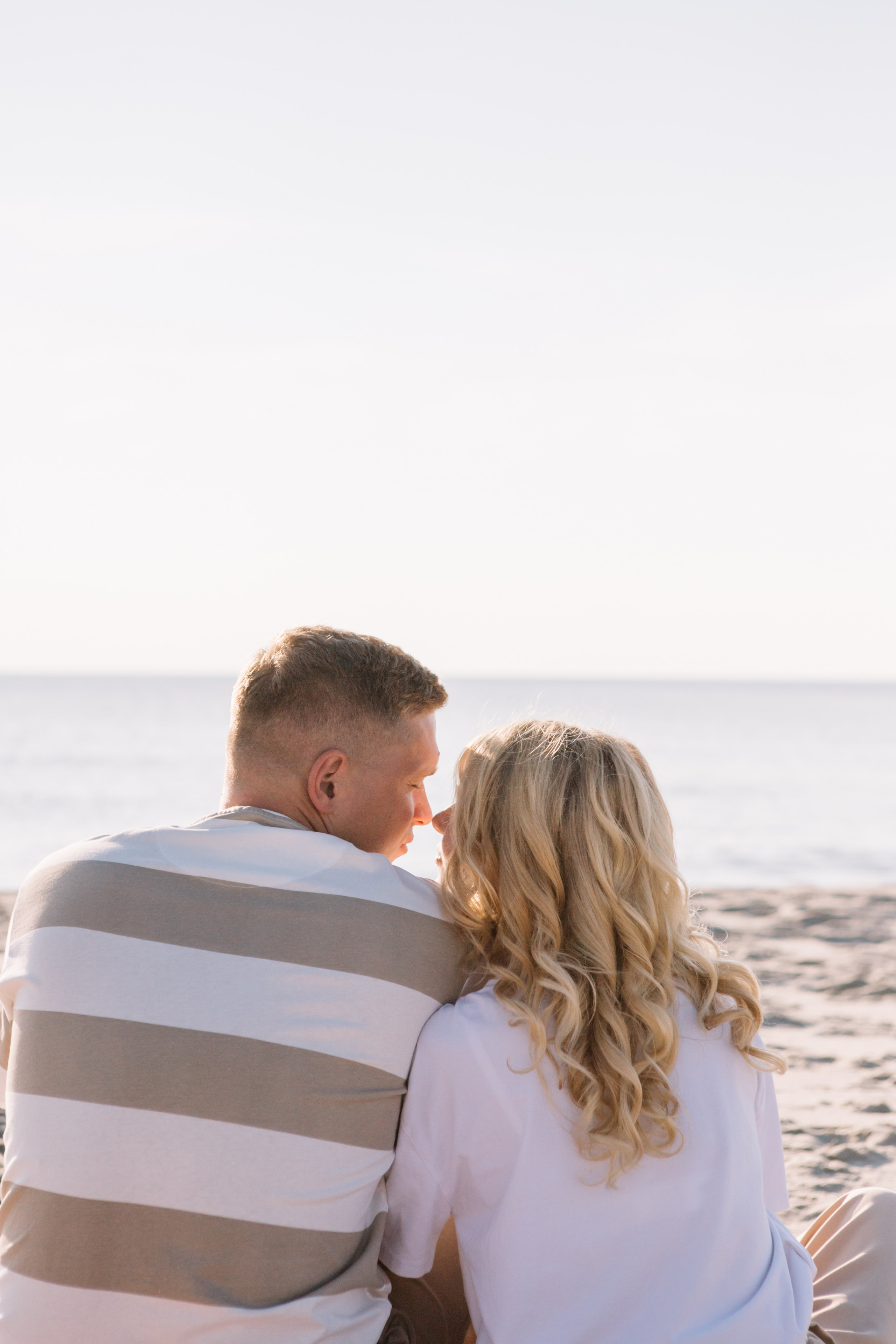 Алексей и Наталья. Семейная фотосессия на море. Семейный фотограф в Калининграде Анастасия Юрина