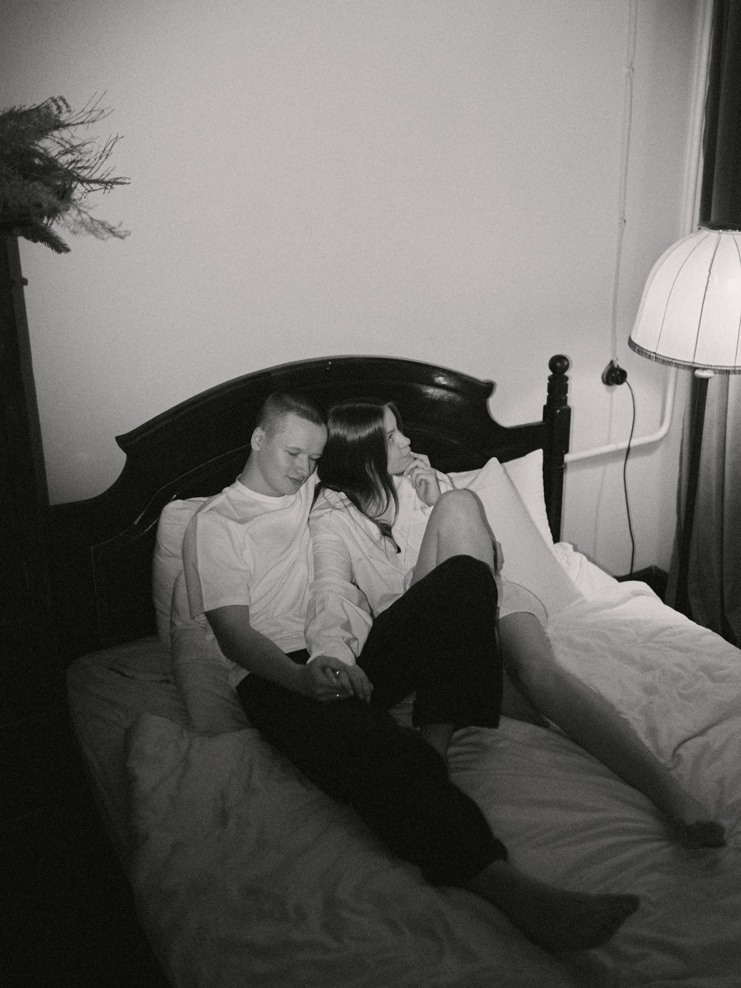 Подарок на годовщину — новогодняя съемка. Фотограф СПБ Засорина Юлия