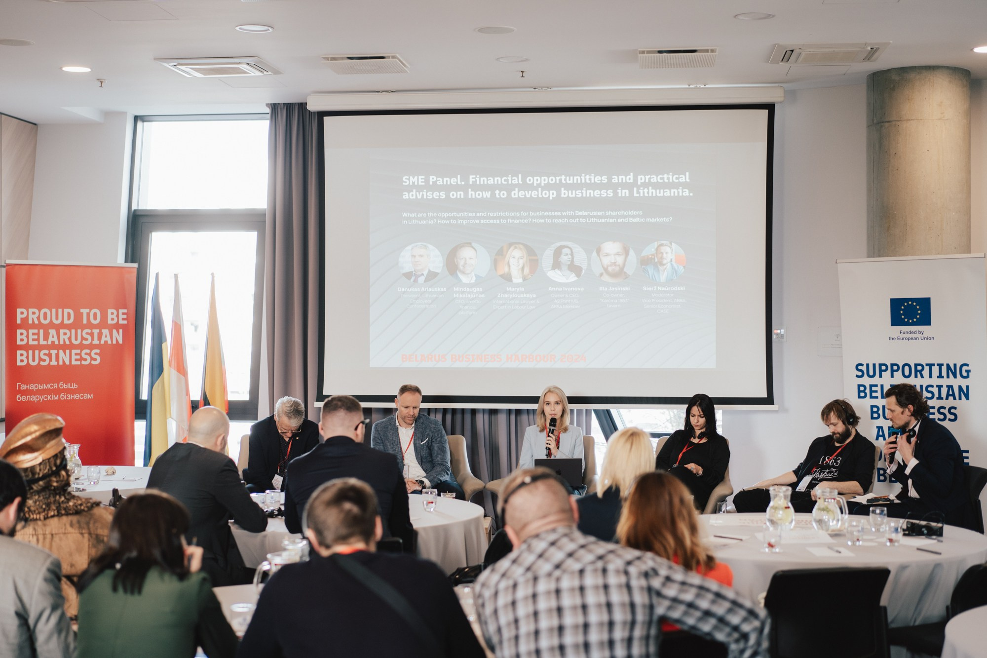 3rd Belarusian Business Forum in Vilnius. Photographer in Vilnius