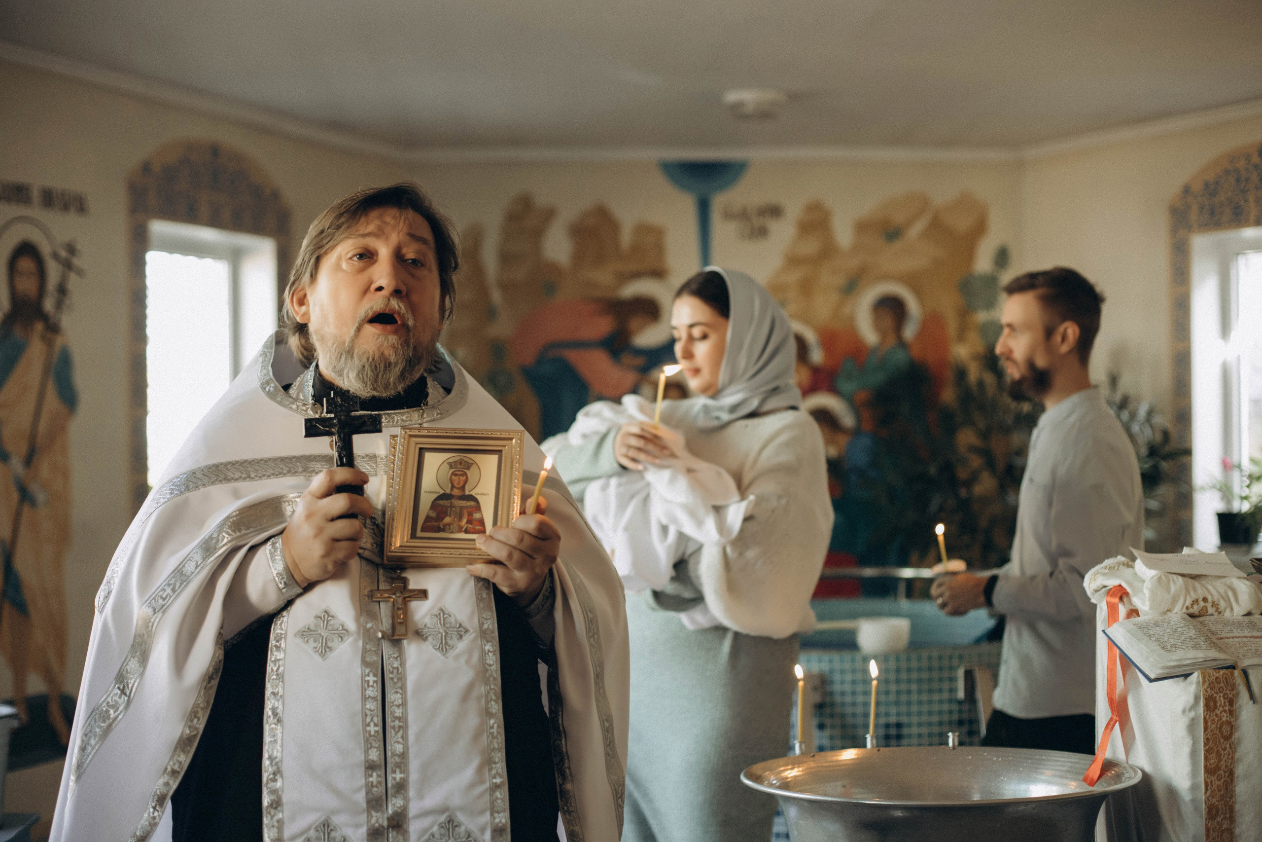 Крестины Александры. Портретный и свадебный фотограф в Астрахани Сабира Аубекерова