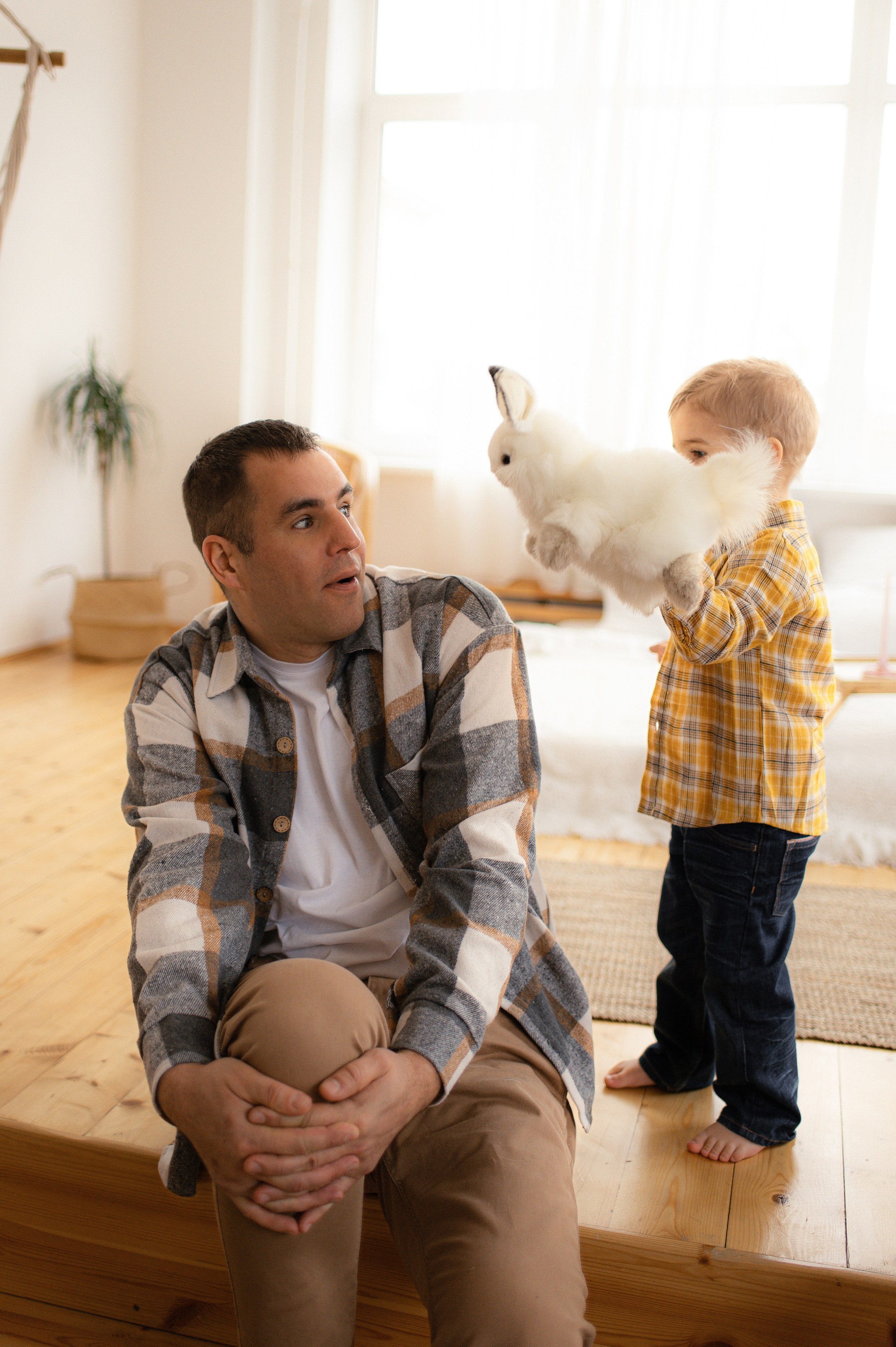 Семейная фотосессия в студии. Семейный и свадебный фотограф в Санкт-Петербурге Юлия Мельникова