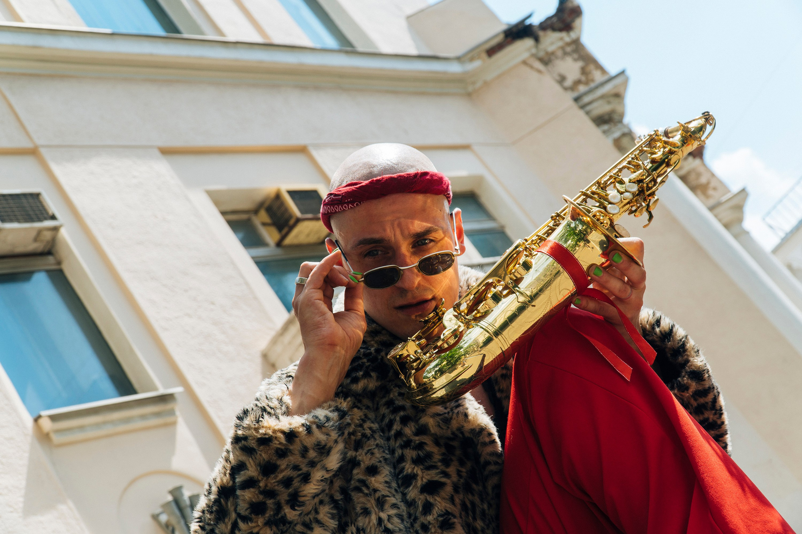 Джазовый музыкант Паша Чума