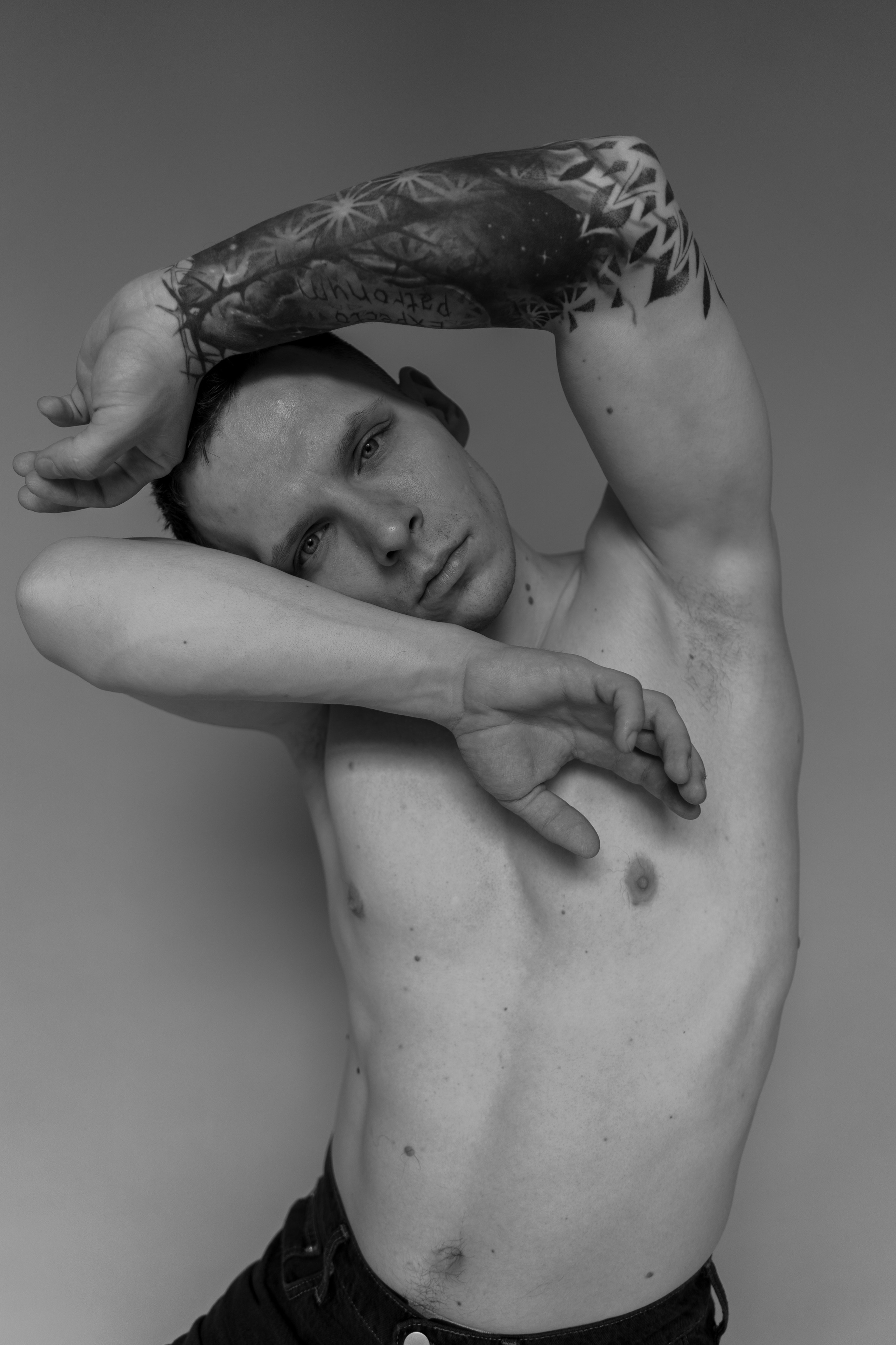 Мужская съёмка в студии. Фотограф Елизавета Потешкина