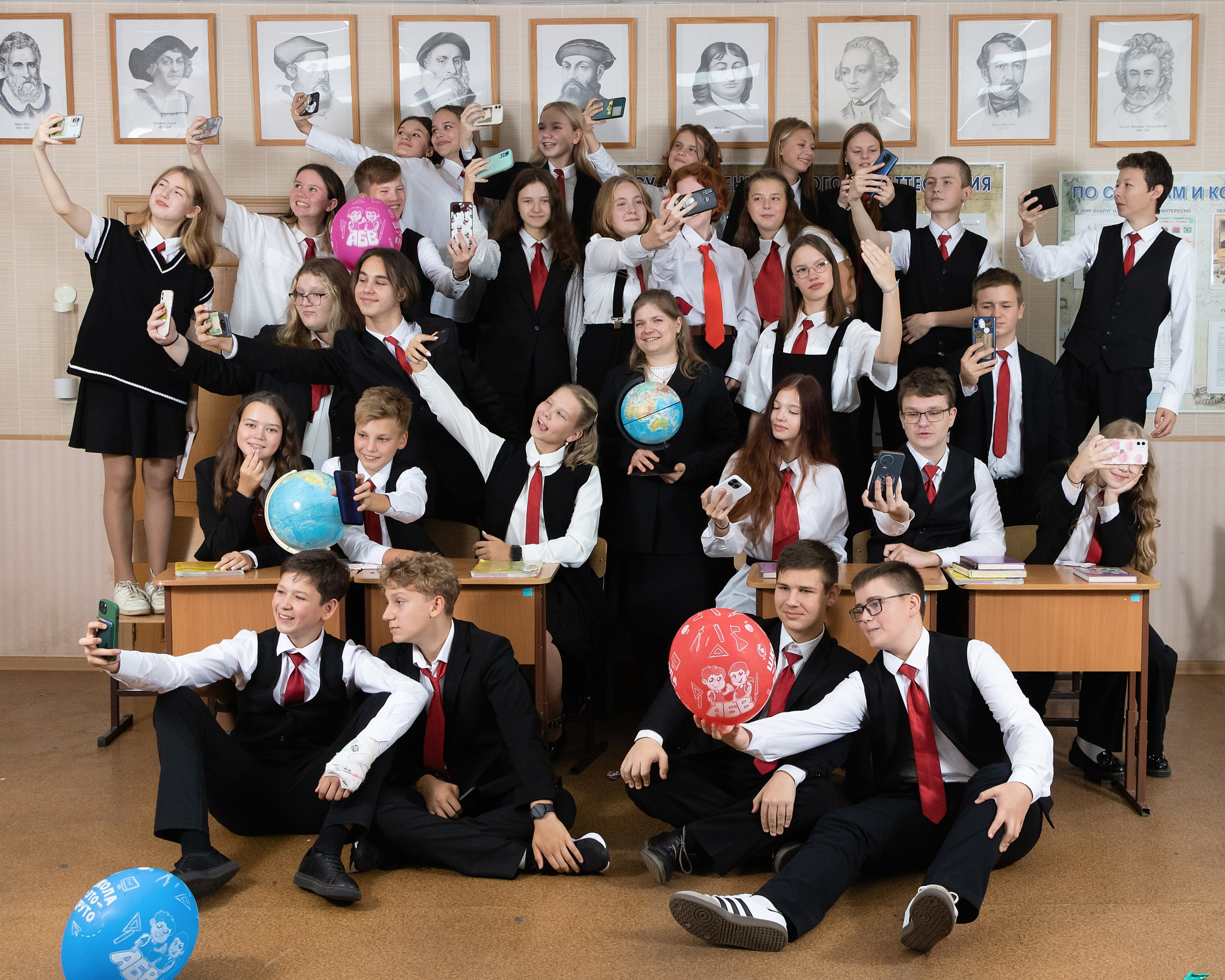 Съёмка в школе. Выпускные альбомы «Эврика» в Нижнем Новгороде