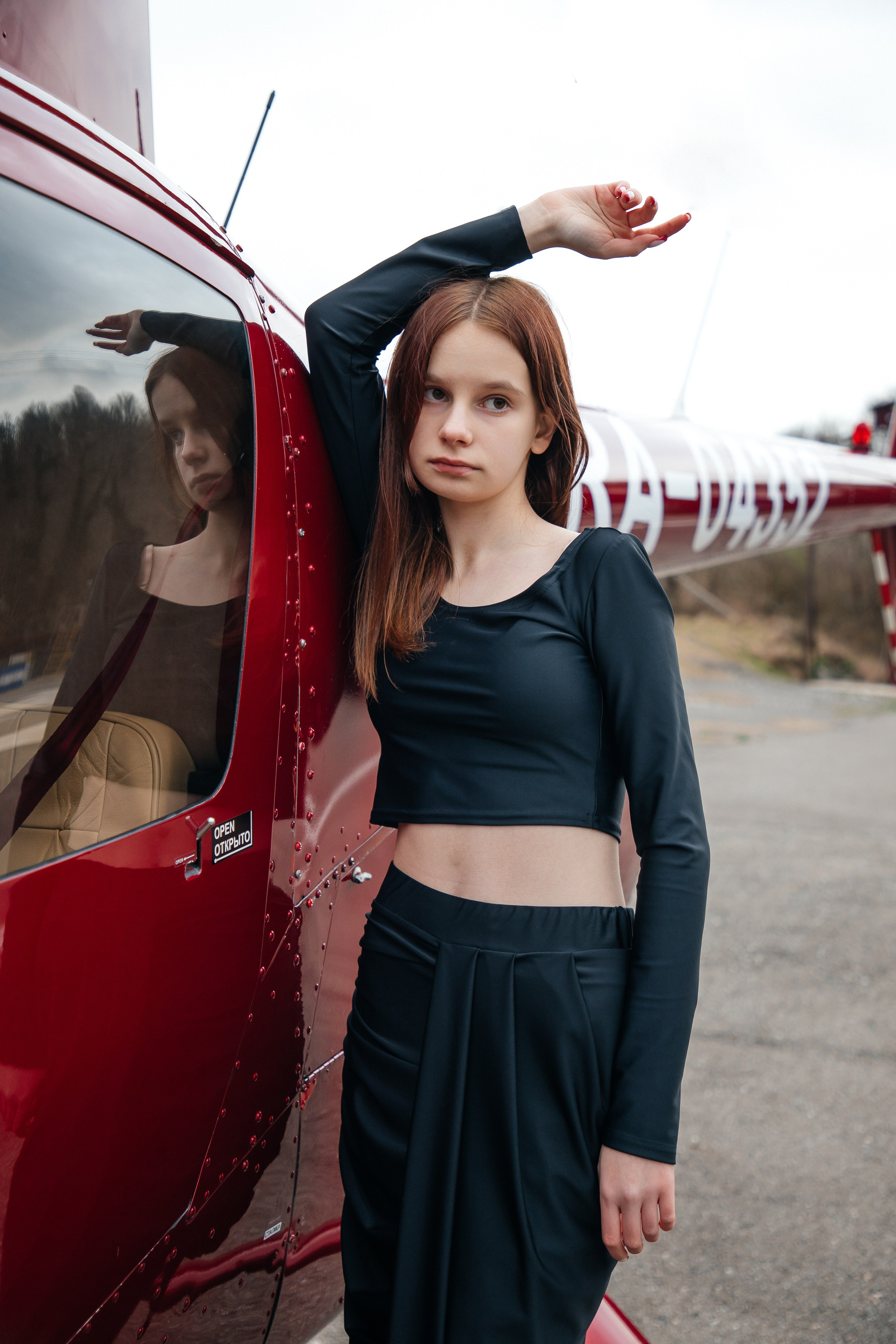 Aviation Style. Efimova Model Agency