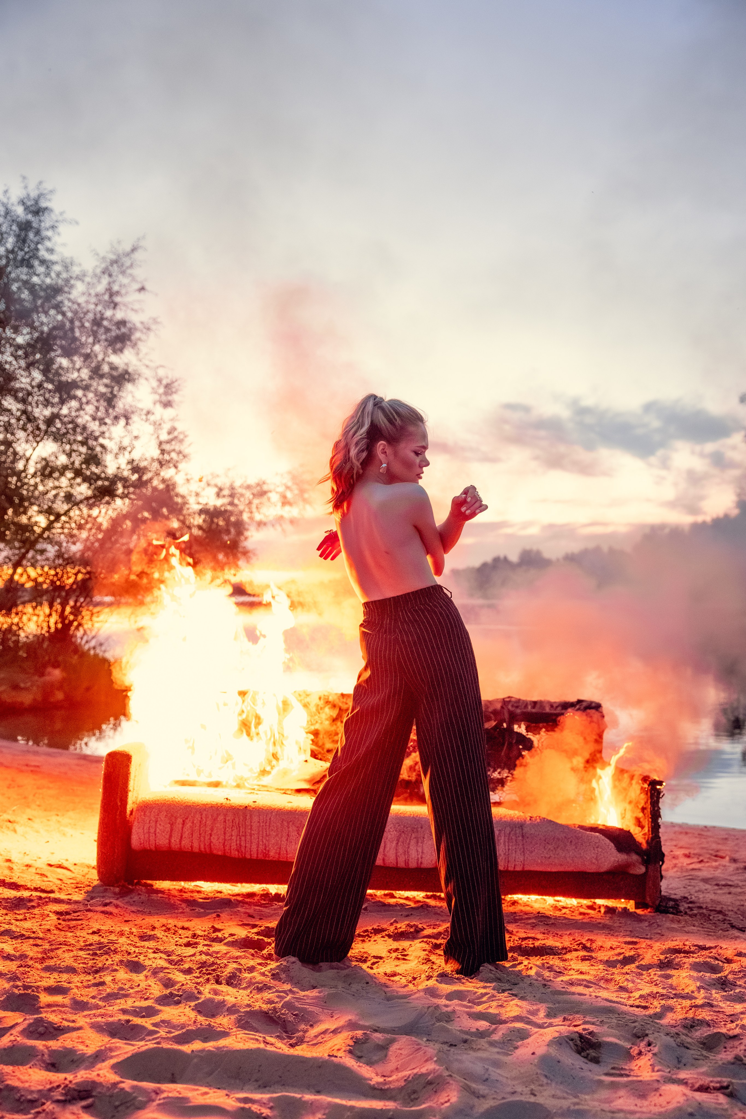 Огненная фотосессия. Фотограф в Казани Ольга Яшина