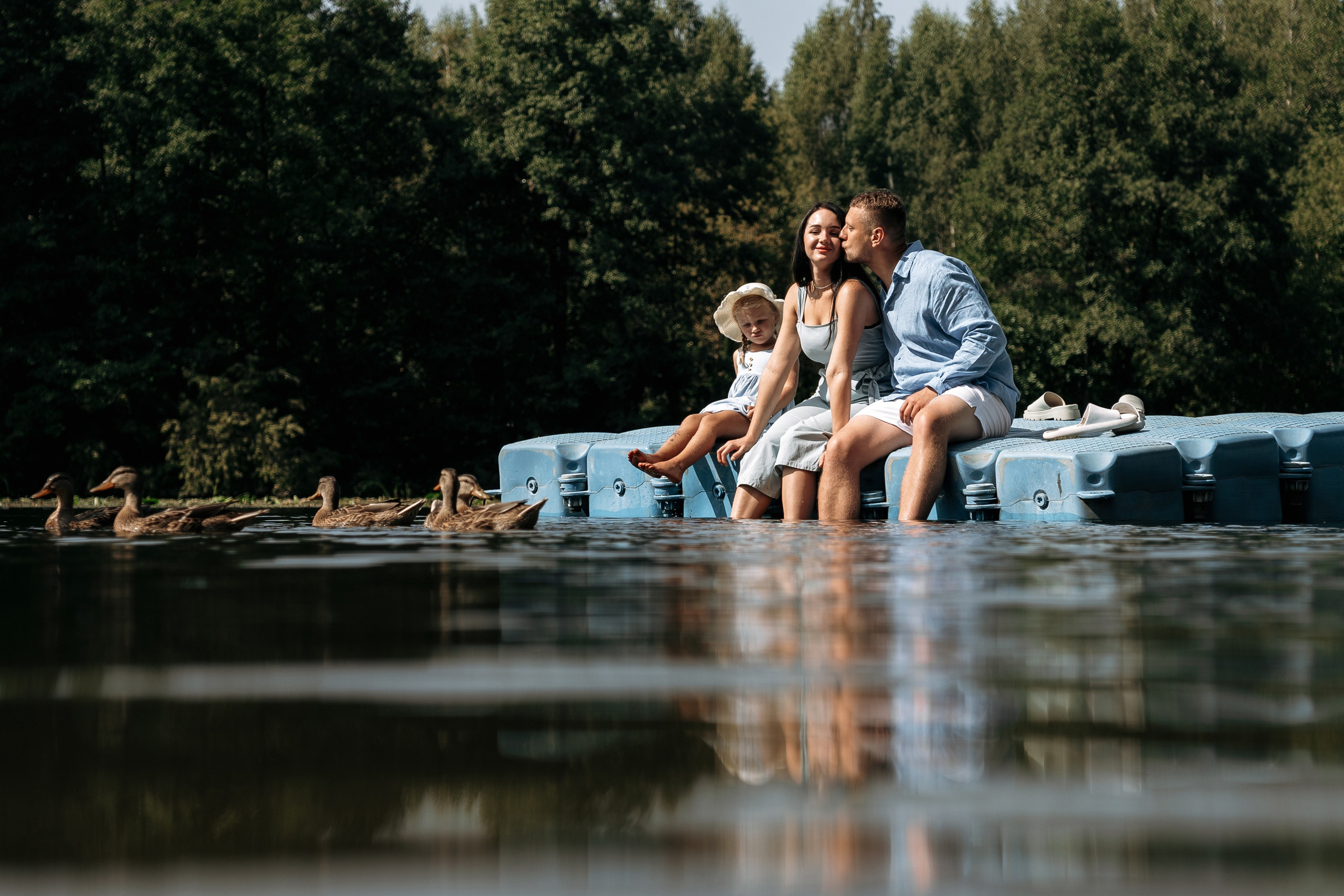 Фотосессия на природе для семьи Уваровых. Тамбов, база отдыха Берендей. Свадебный фотограф в Тамбове Павел Четвертков