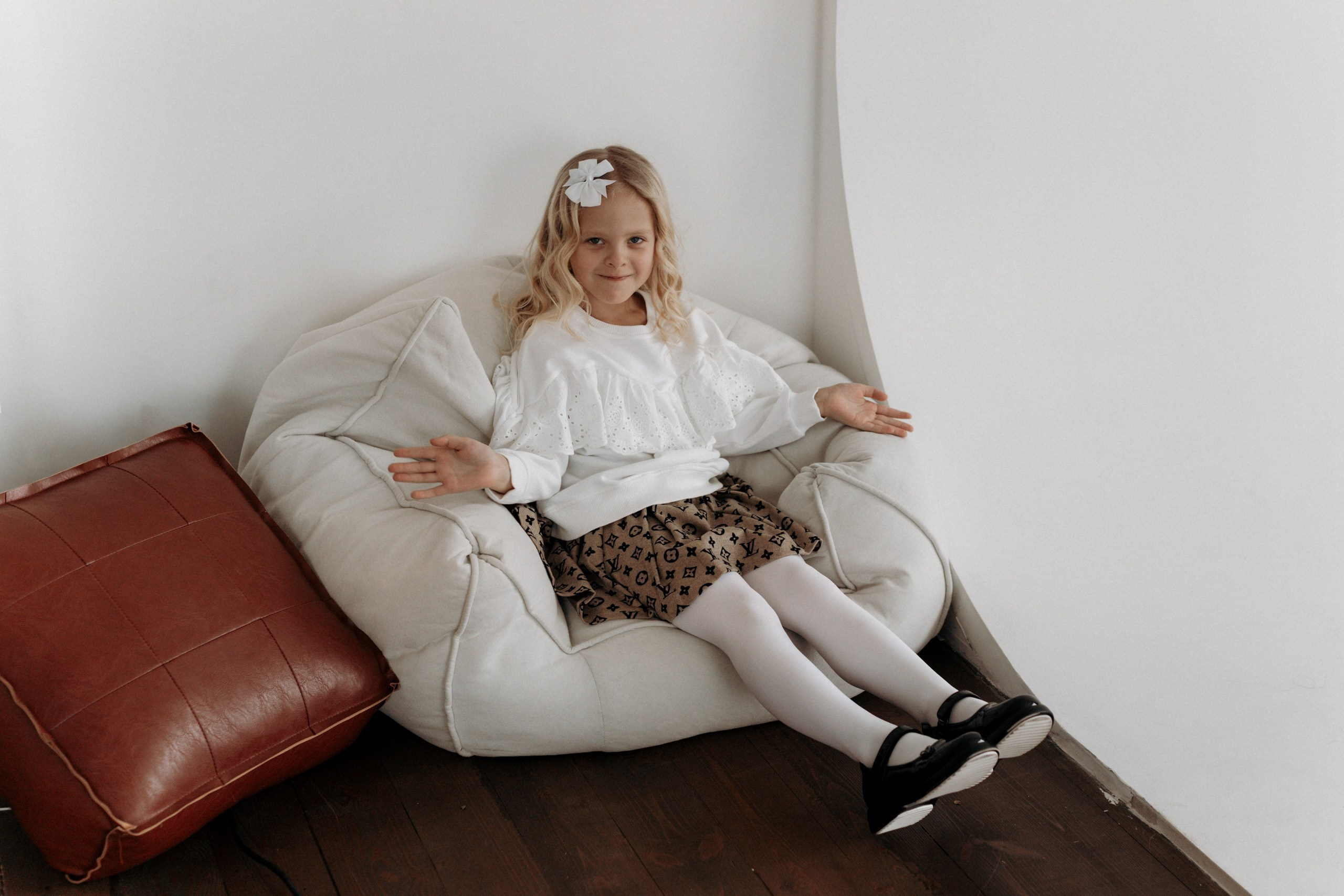 Семейная фотосессия в студии для Марины, Михаила и детей. Свадебный фотограф в Тамбове Павел Четвертков