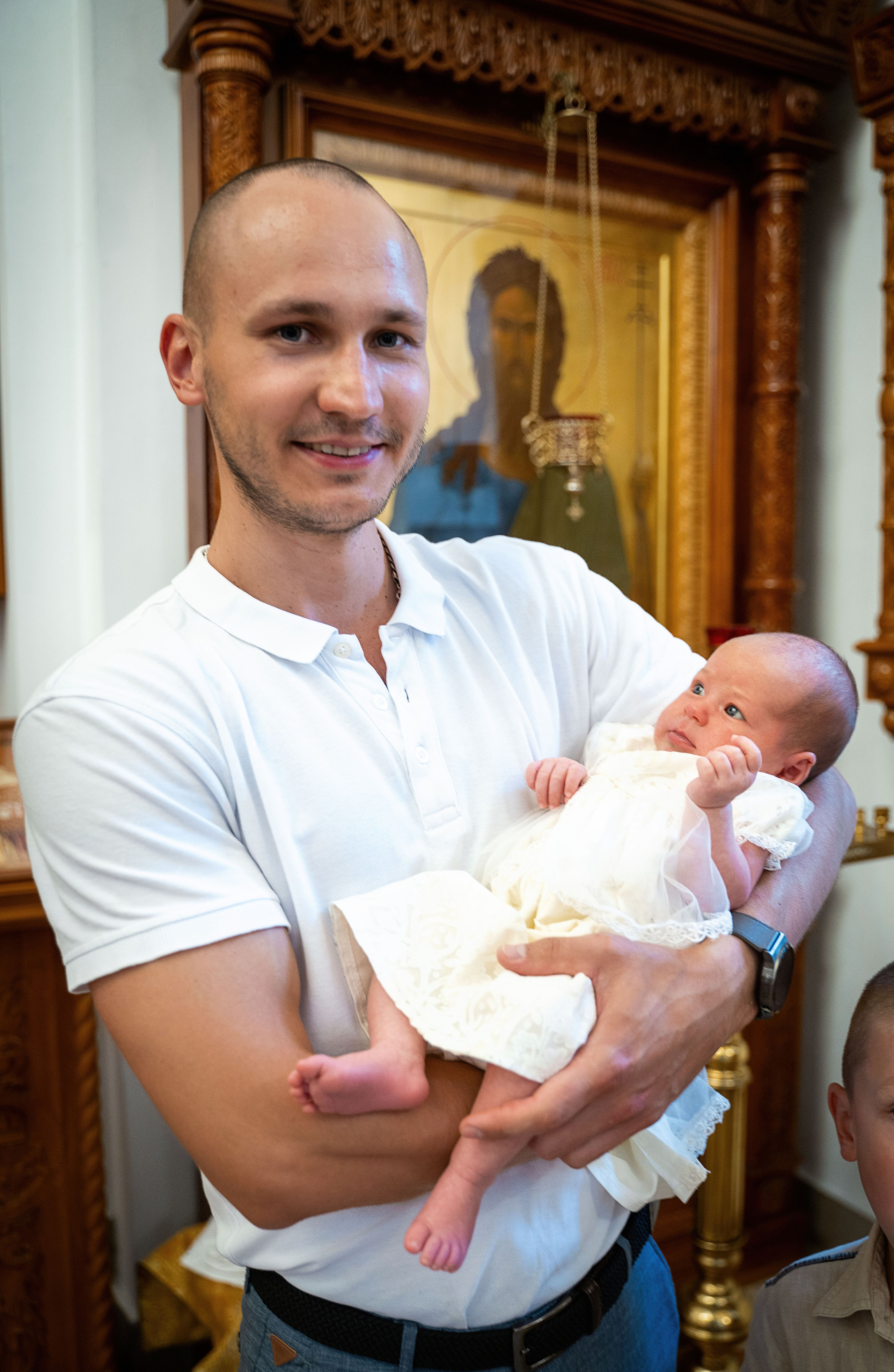 Крещение Александры. Фотограф Мария Орлова