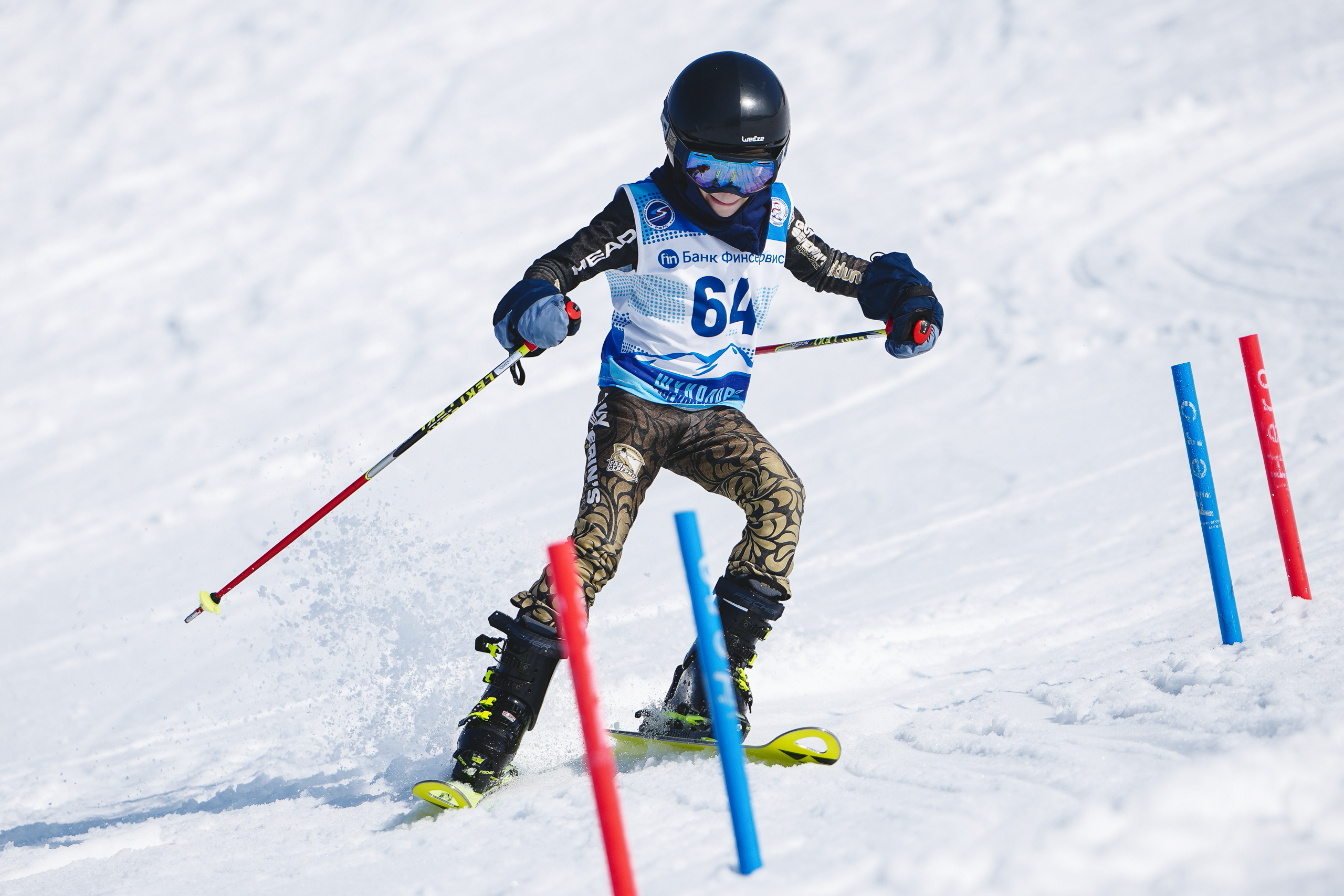2026.03.10 | Первенство МУ ДО СШ Шуколово по горнолыжному спорту памяти Н. Андреевой. SL U10, U12. Фотограф Студитский Евгений