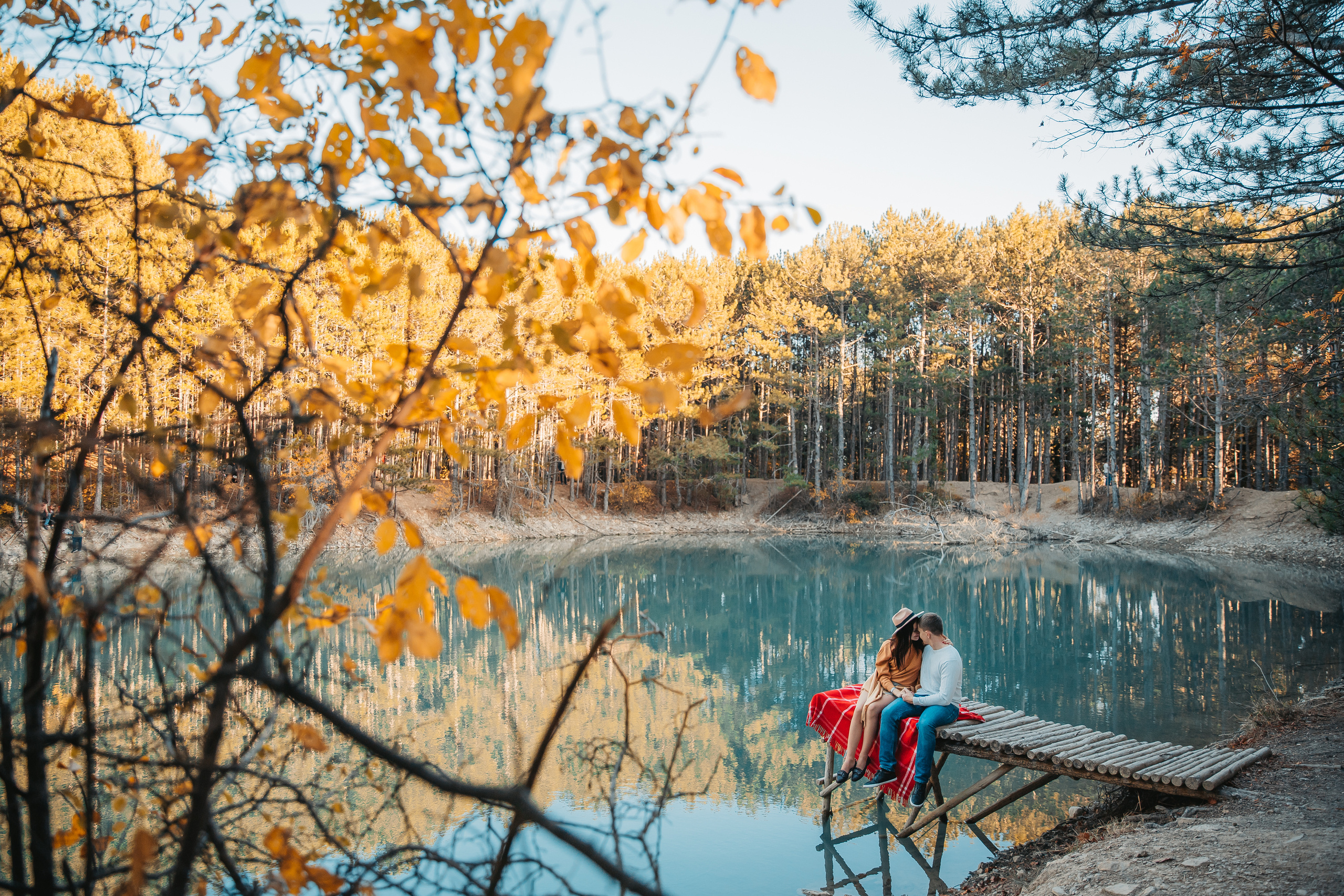 Озеро в Крыму. Свадебный и семейный фотограф Харольцева Наталья