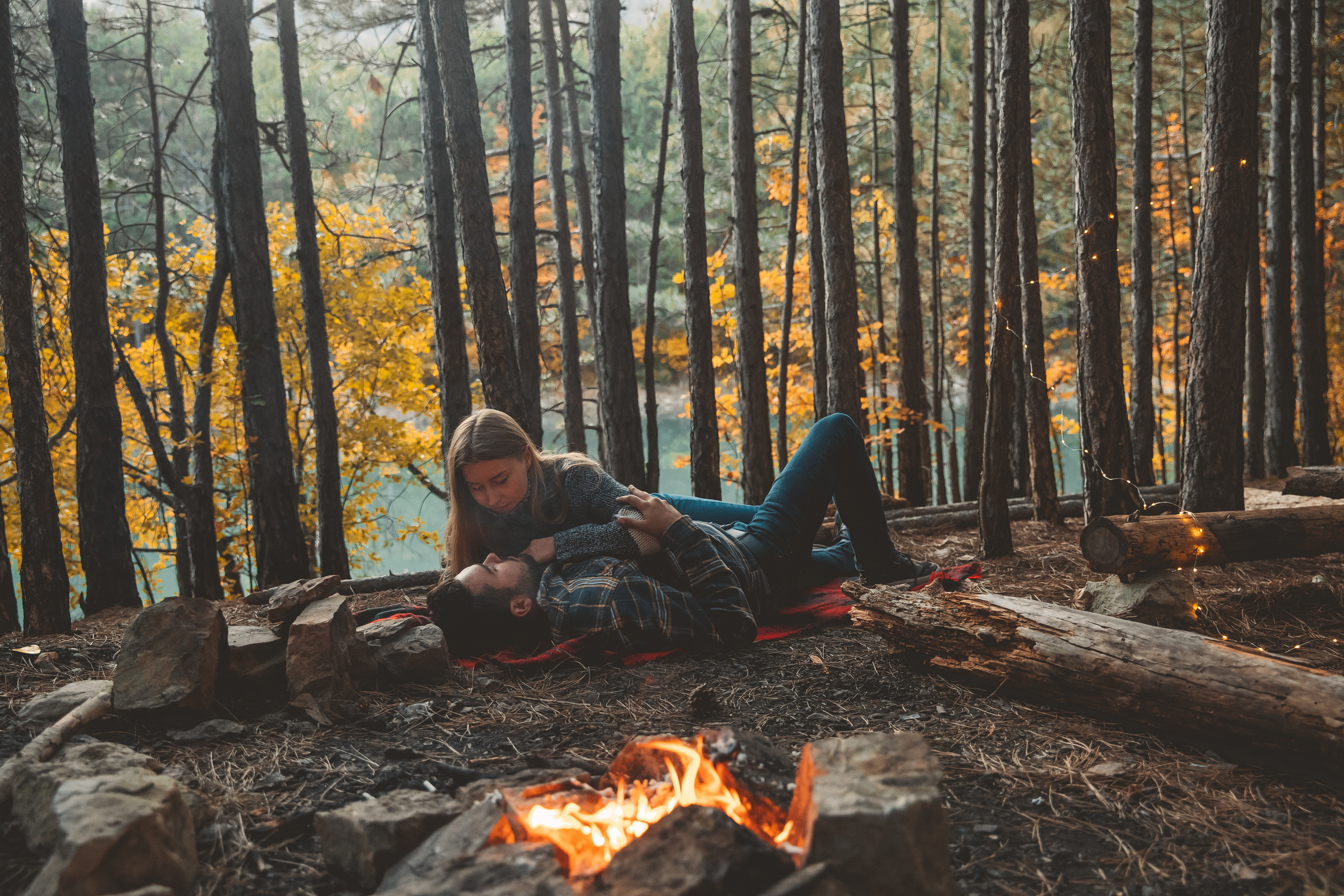 У костра. Свадебный и семейный фотограф Харольцева Наталья