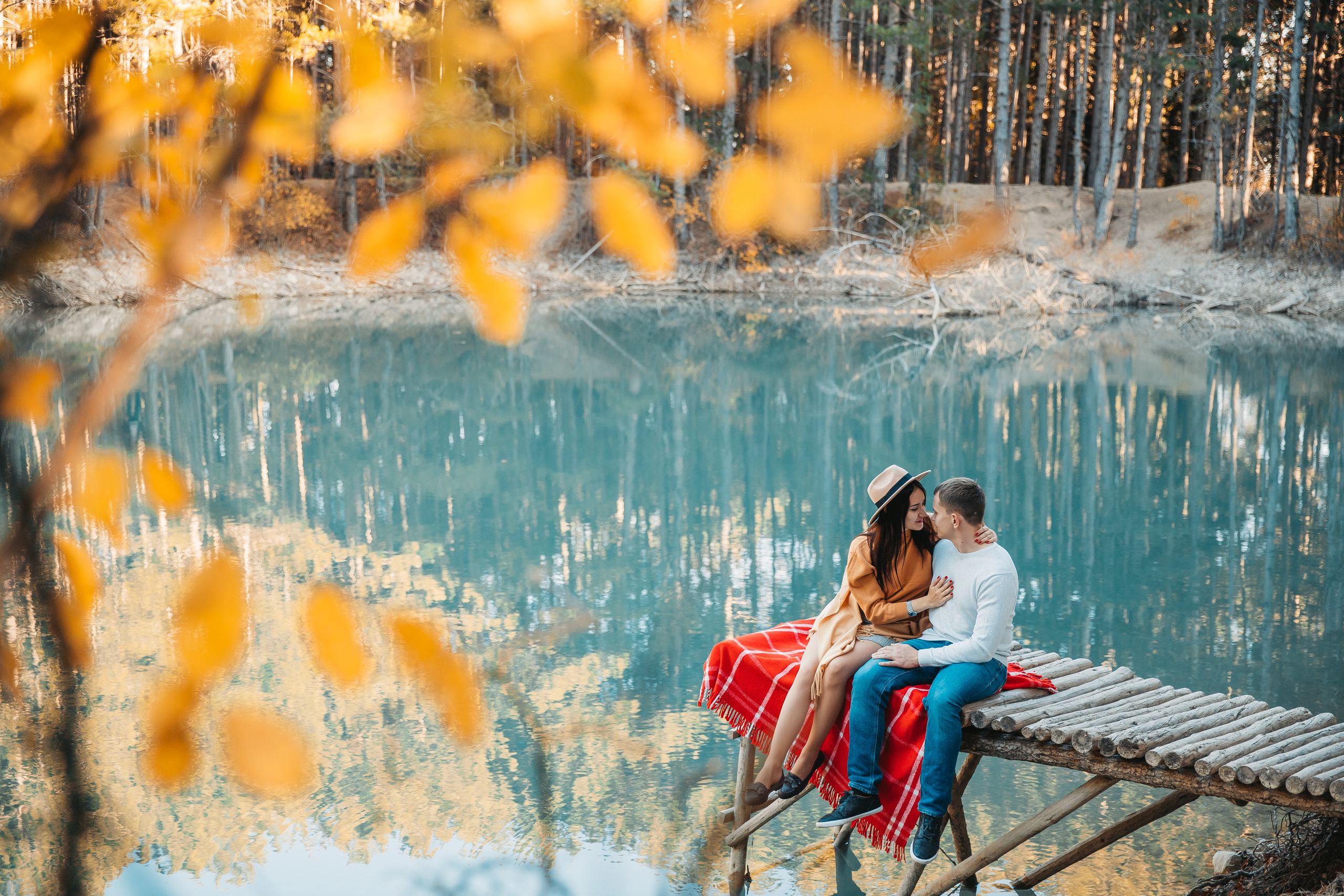 Озеро в Крыму. Свадебный и семейный фотограф Харольцева Наталья