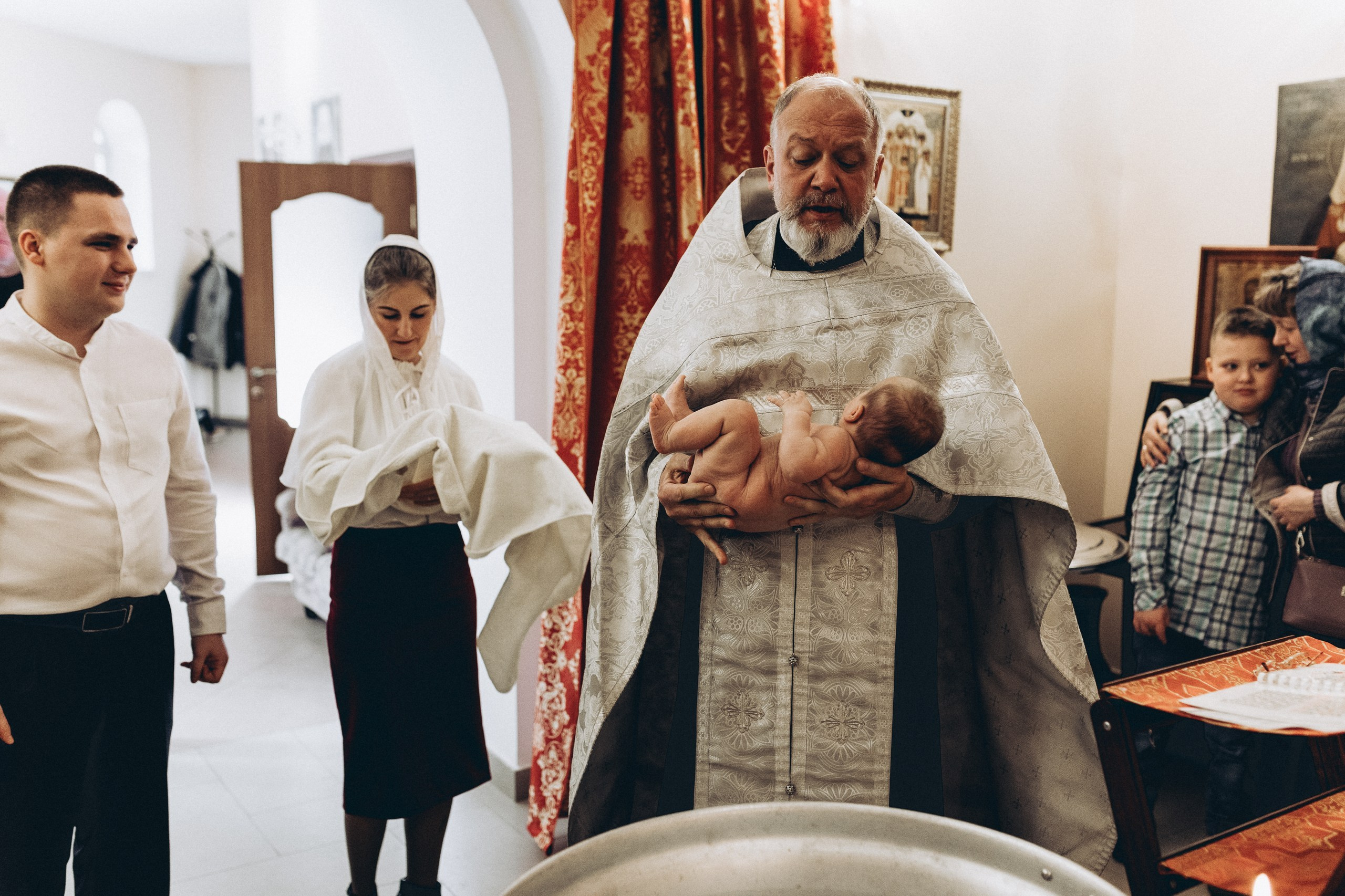 Крещение Ивана и Софии