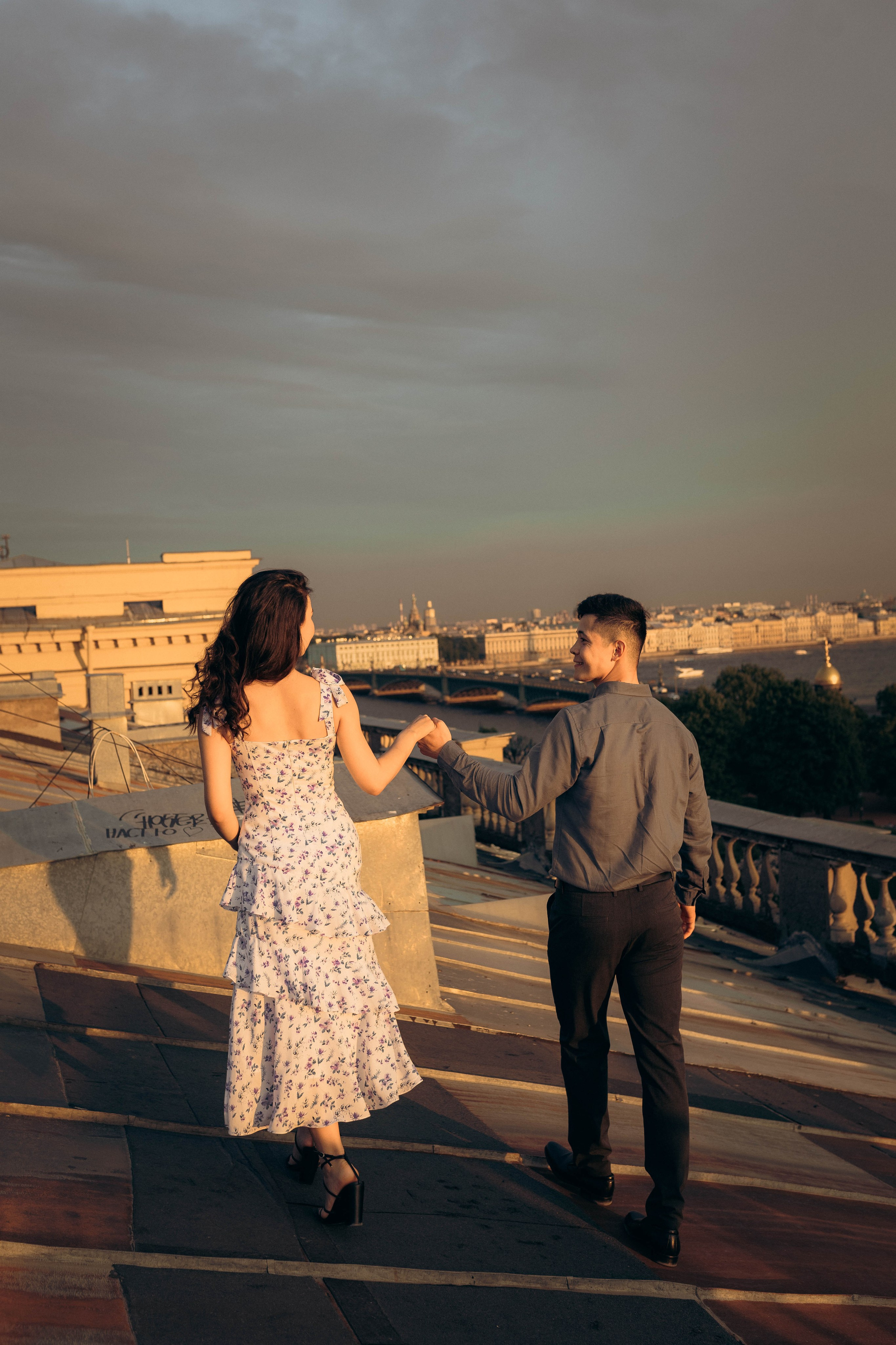 5 крыша. Фотограф в Санкт-Петербурге Полина