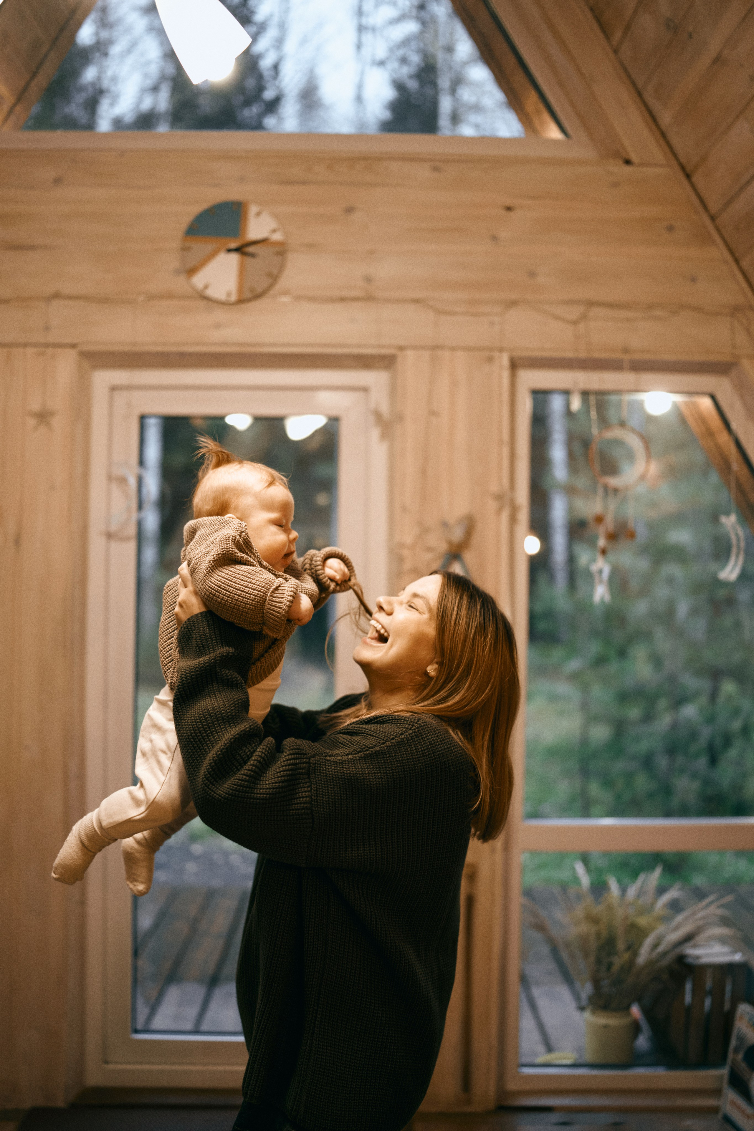 Осень, домик, семья. Фотограф Киров Анжелика Некрасова