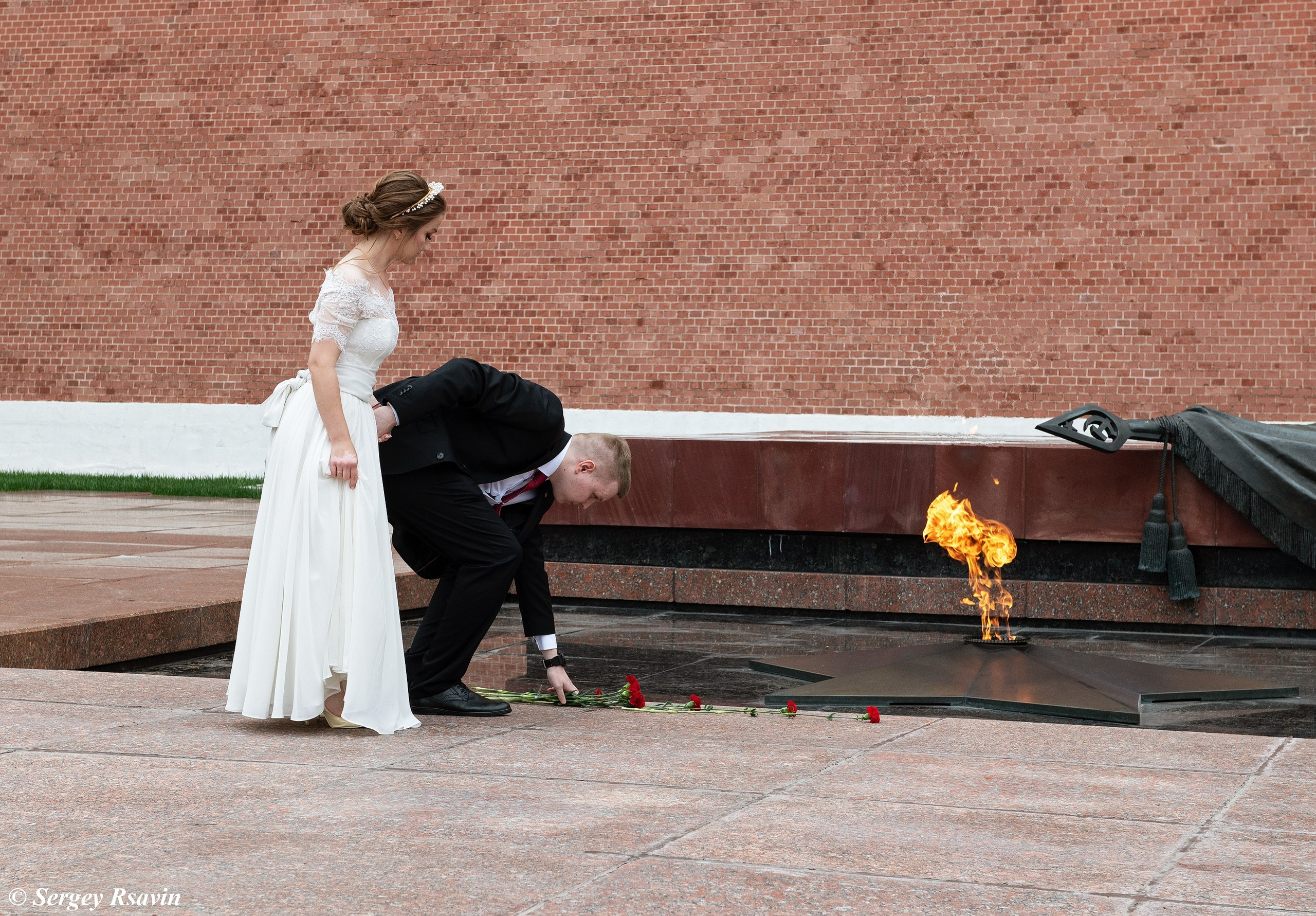В Грибоедовском ЗАГСе. Фотограф в Москве Сергей Рсавин