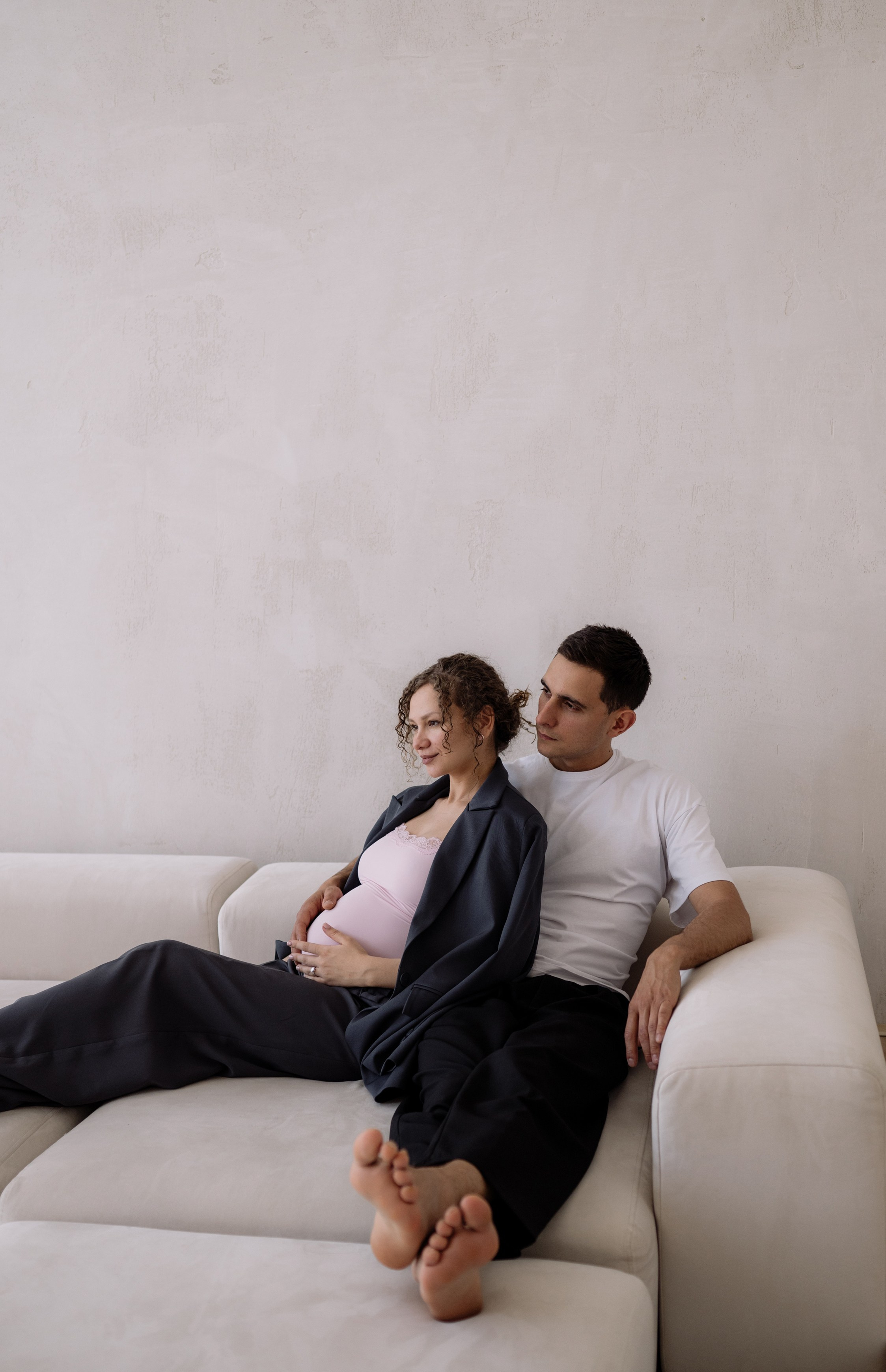 Беременность и минимализм. Фотограф в Москве Алёна Степутенко