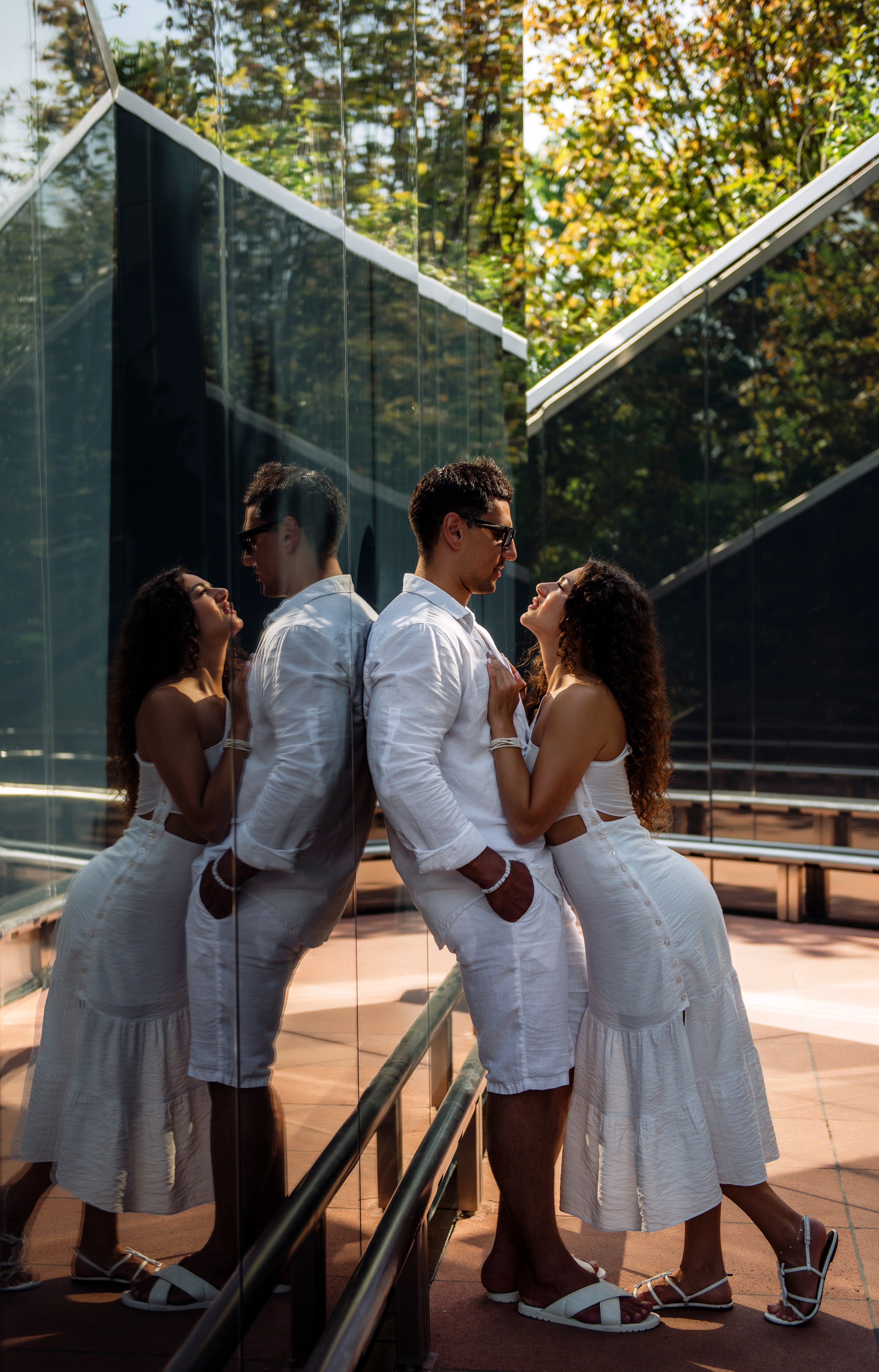 Городская прогулка для двоих. Фотограф в Москве Алёна Степутенко