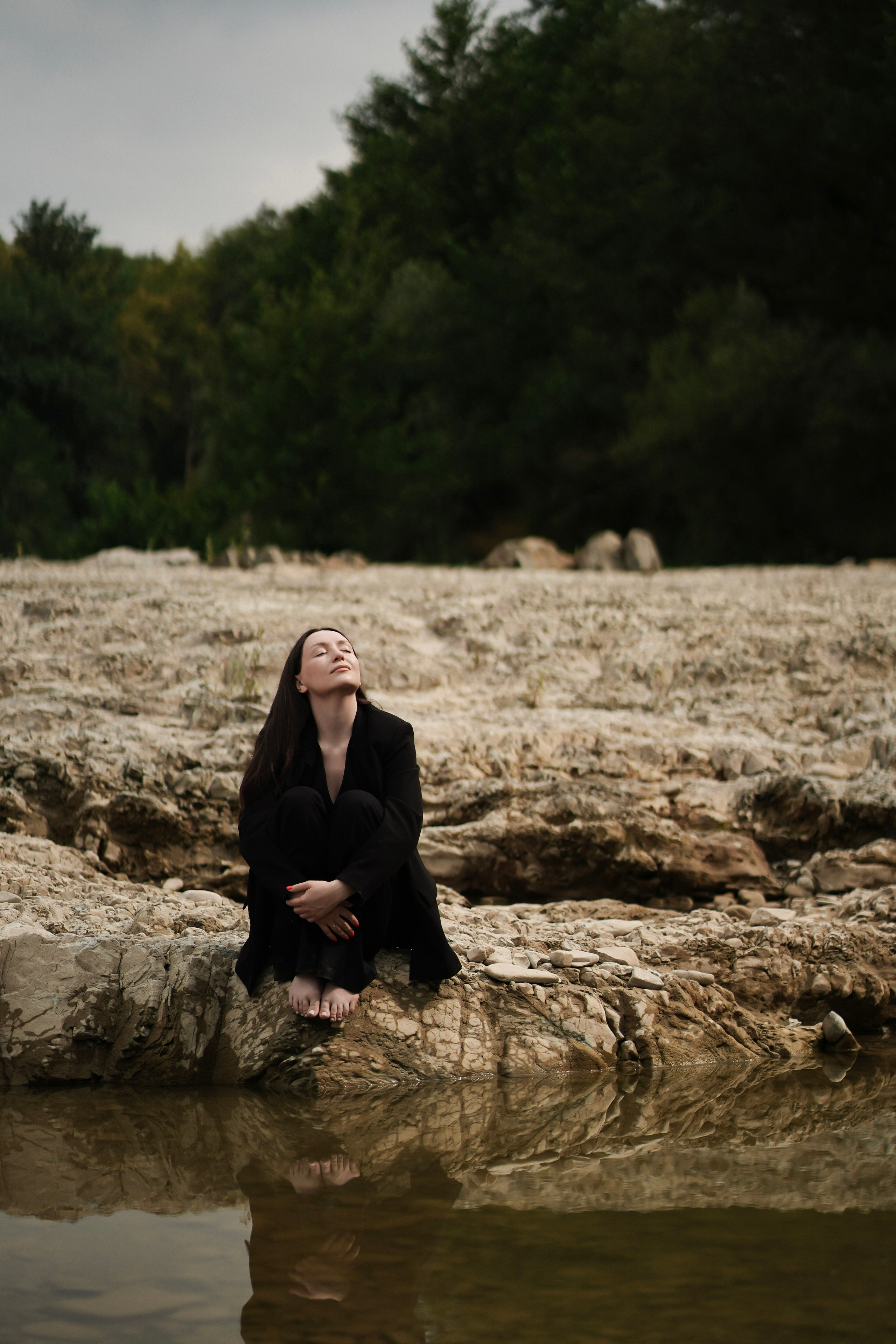 Инна в лесу. Фотограф с психологическим образованием