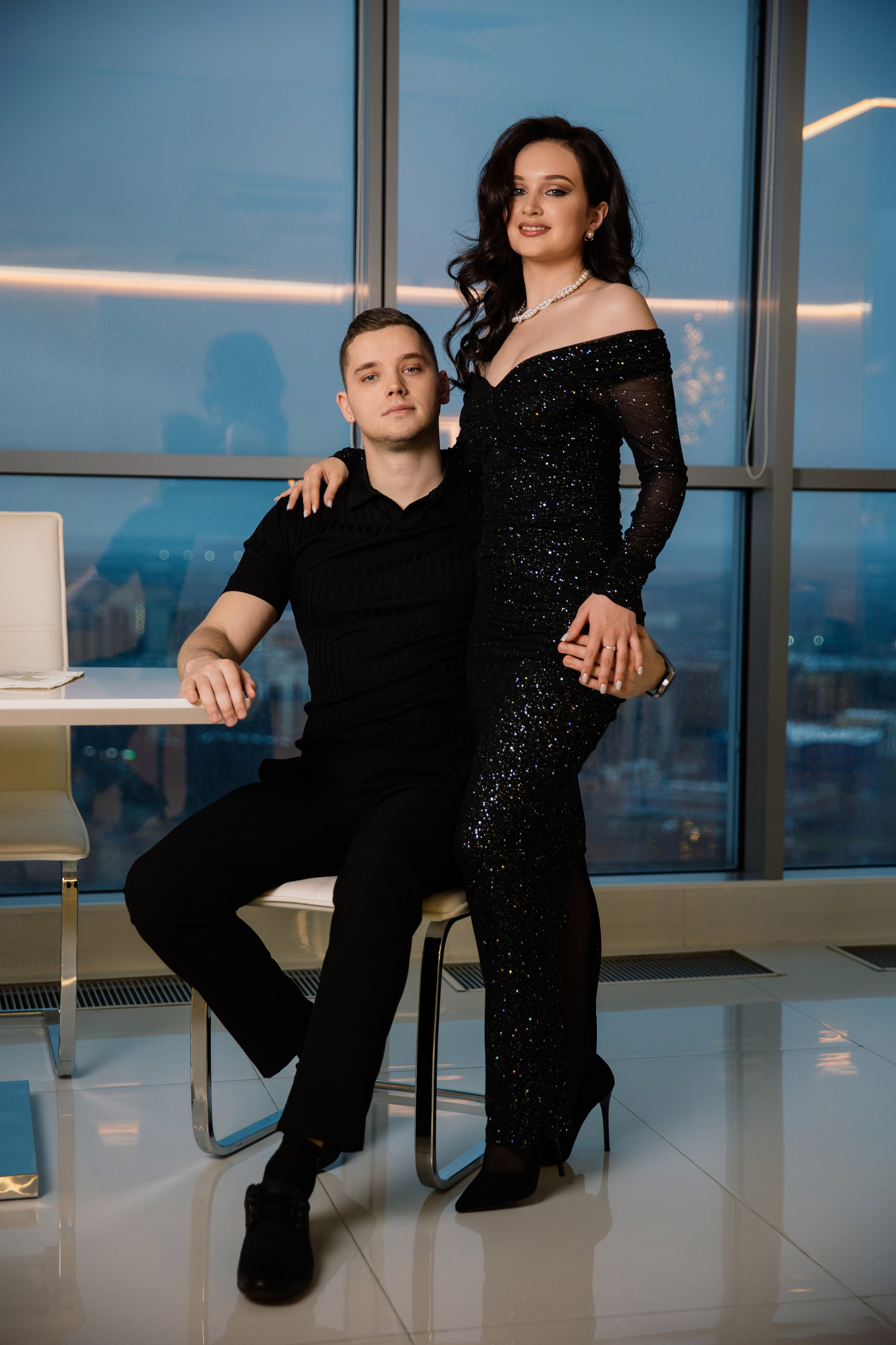 Новогодняя Love-story фотостудия Art Palace. Семейный фотограф Толстикова Кристина