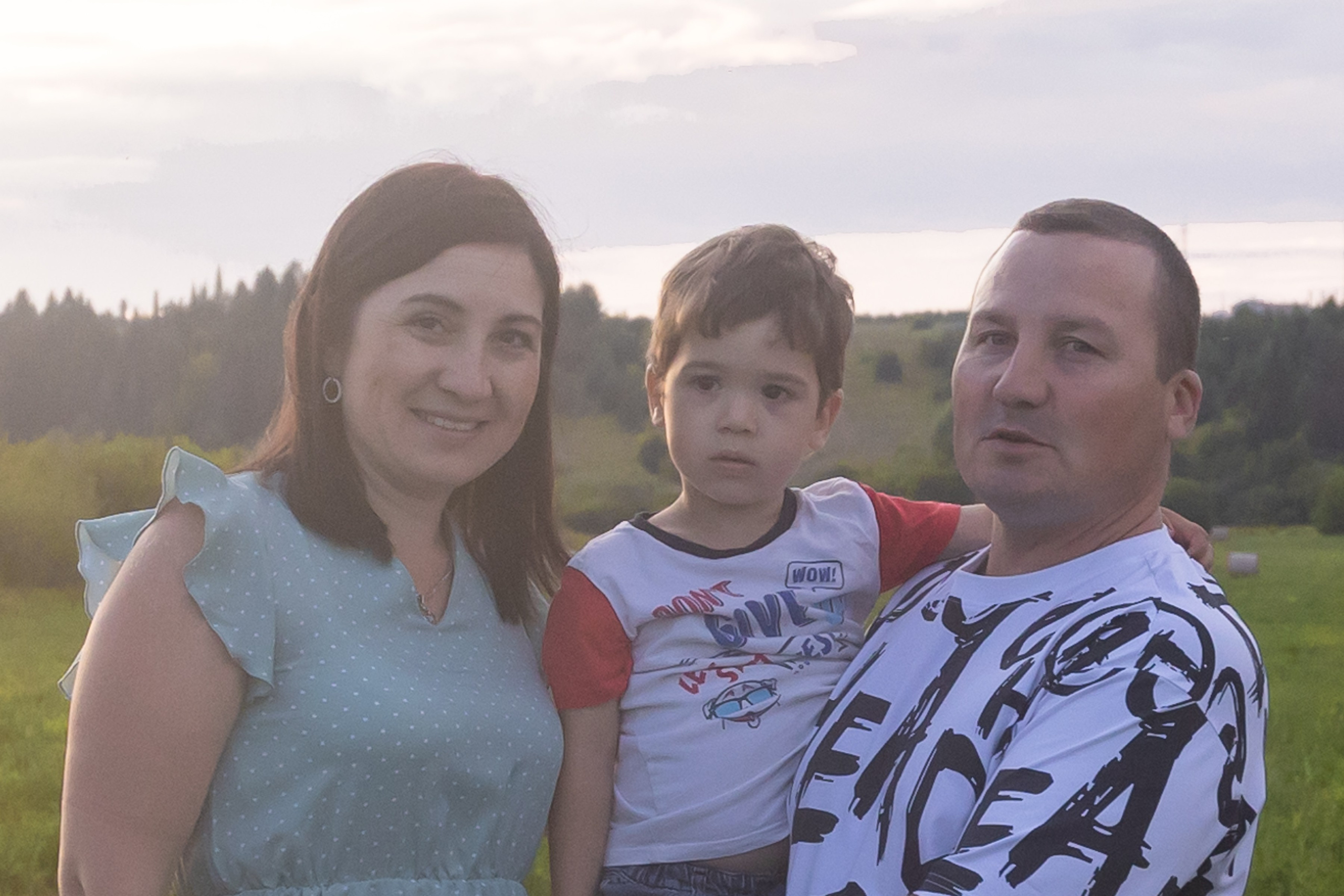 Семейная фотосессия Гиззатуллиных