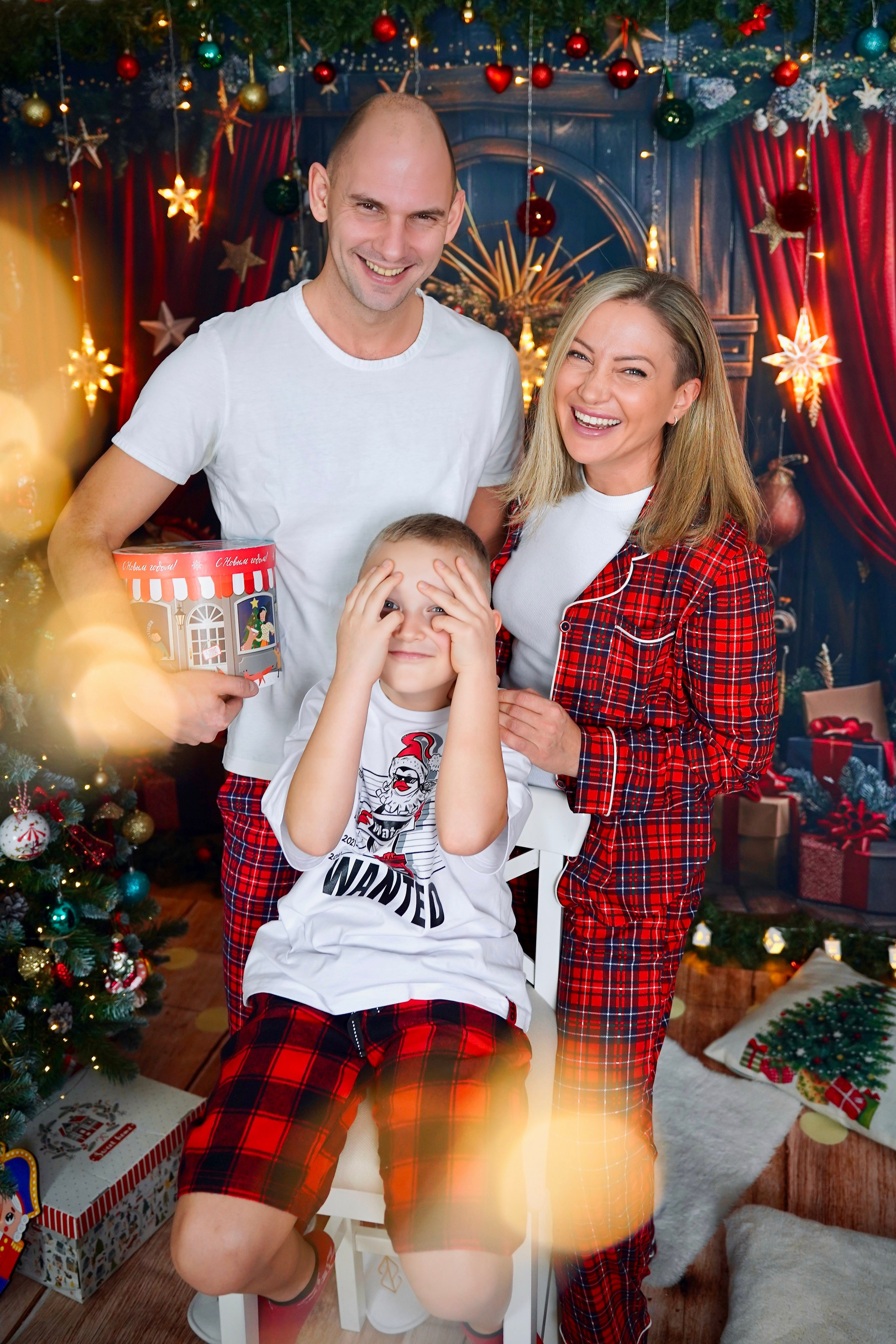 Новогодний фотопроект 2025 № 5. Семейный и детский фотограф Александра Гвоздикова