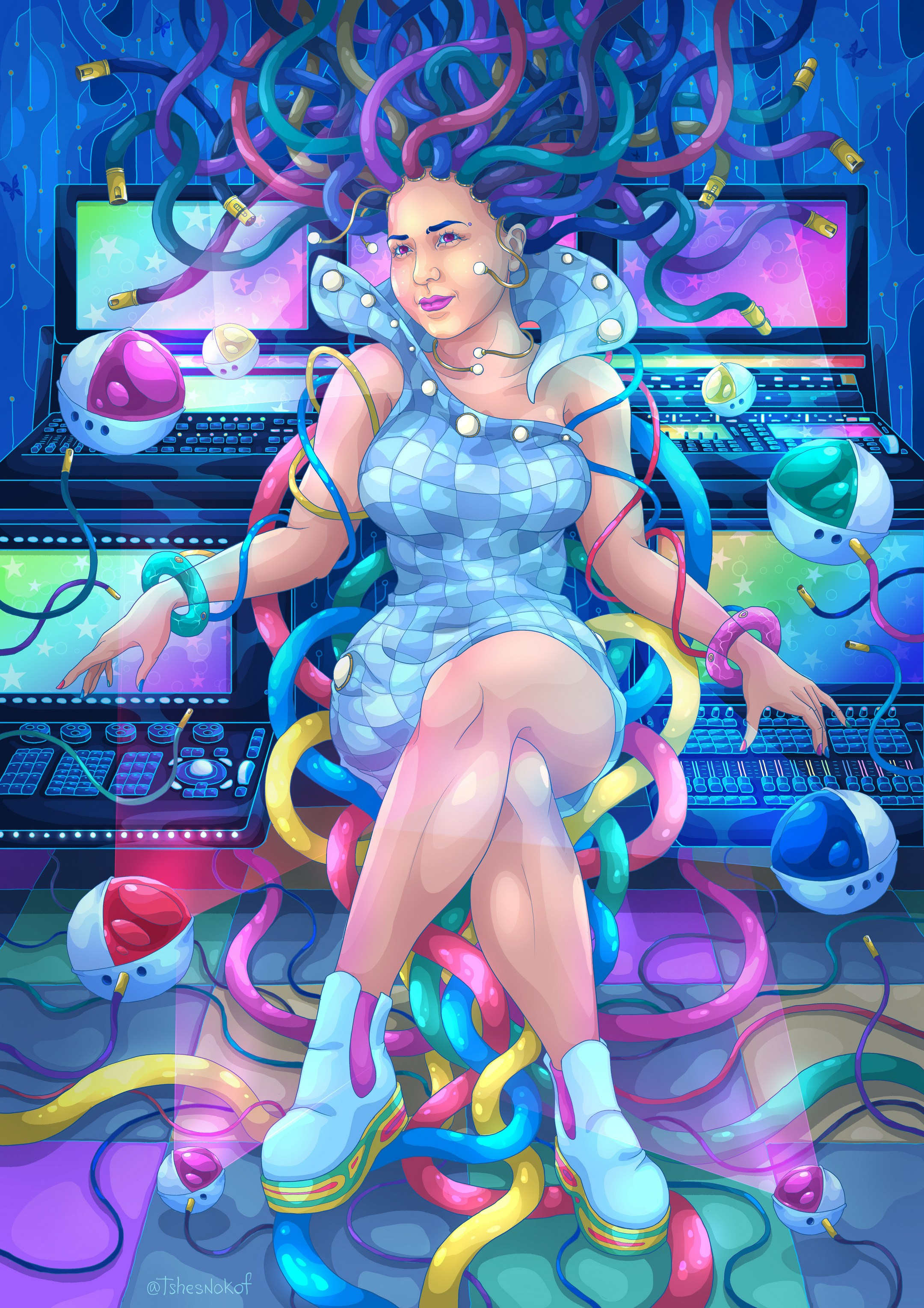 Цвет из иных миров. Художник-иллюстратор в Астане, Казахстан алексей Чесноков