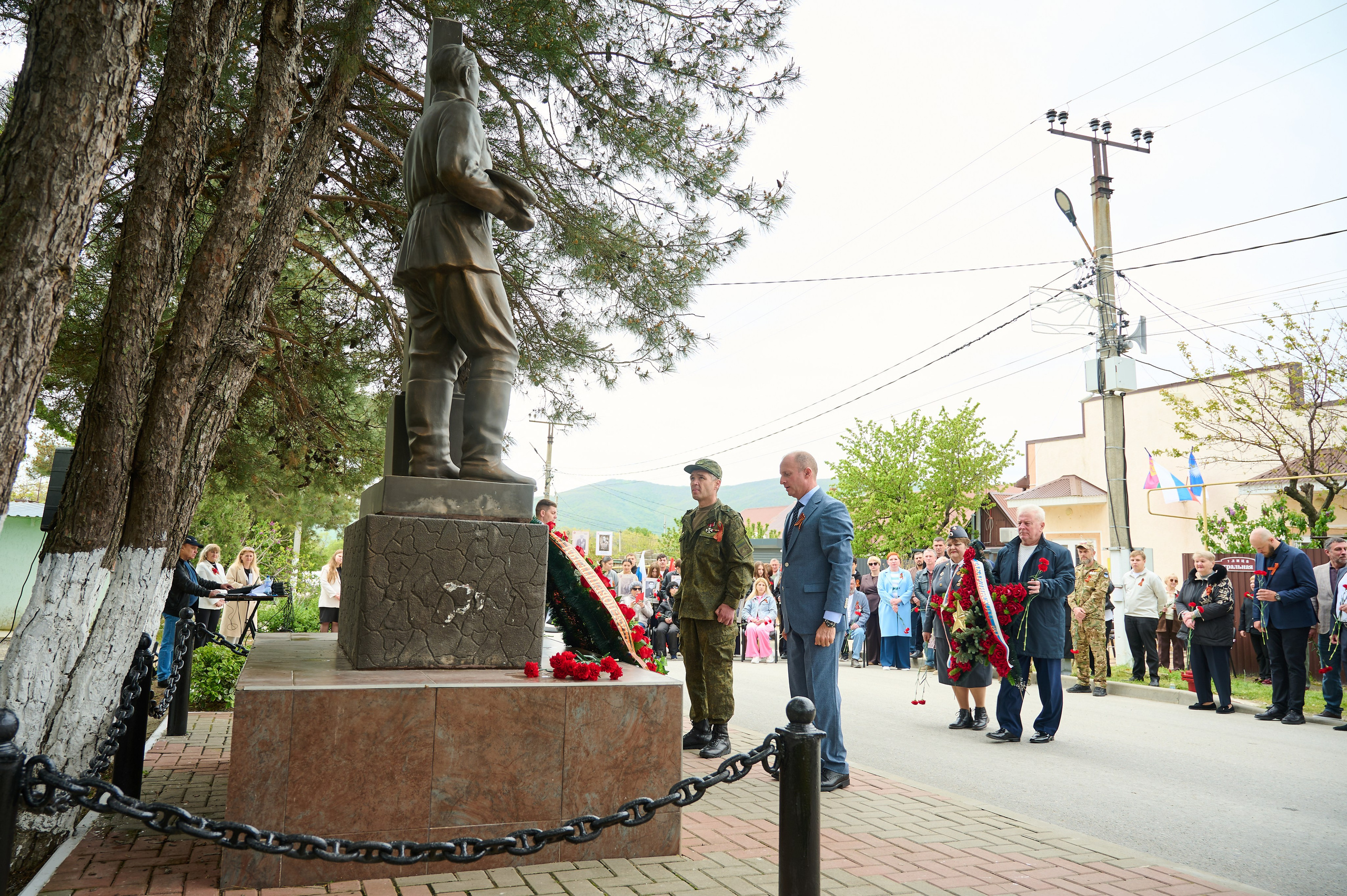 9 мая в селе Виноградное. Жизнь курорта Кабардинка в фотографиях