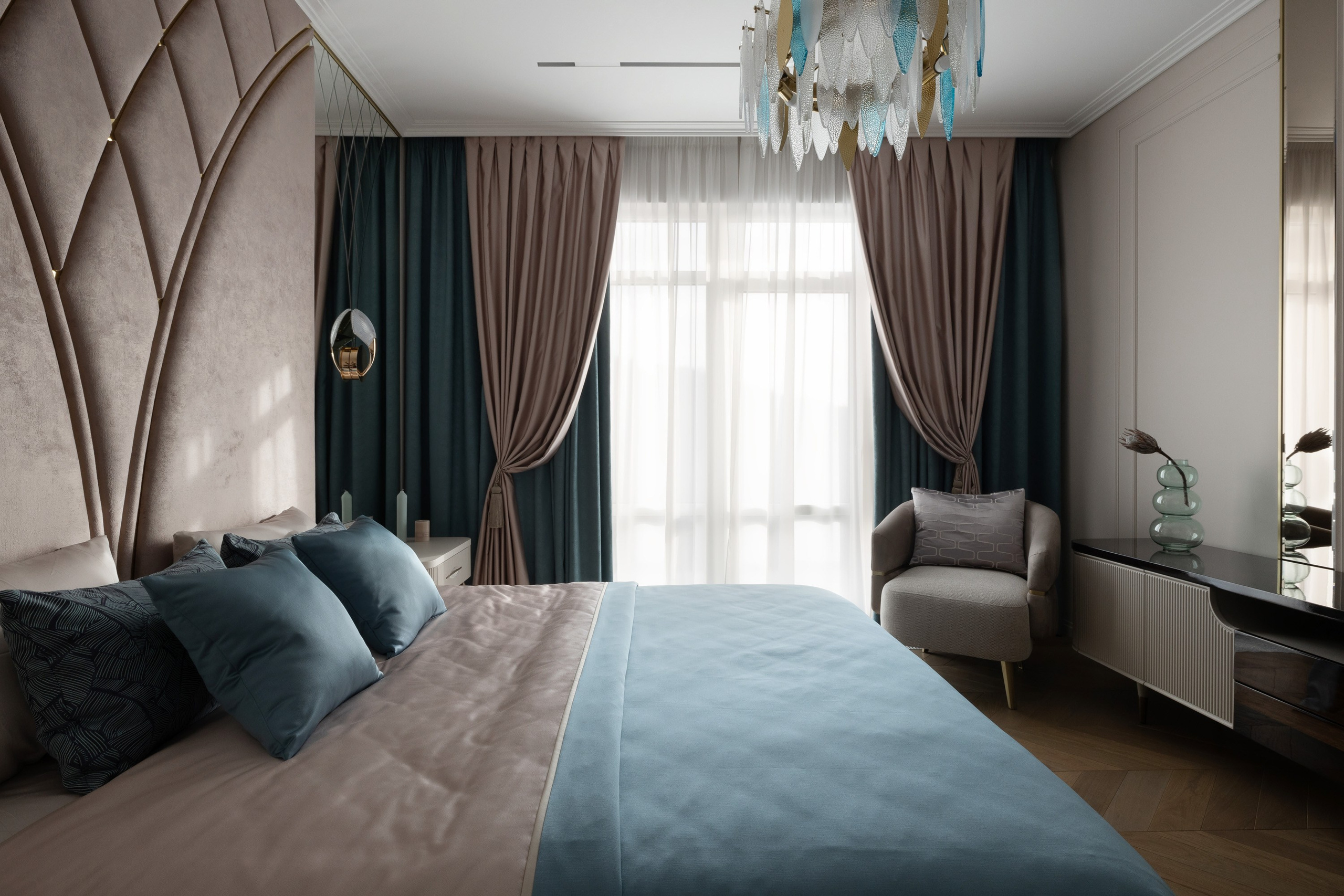 Интерьер частного дома, дизайнер Евгения Тисленко