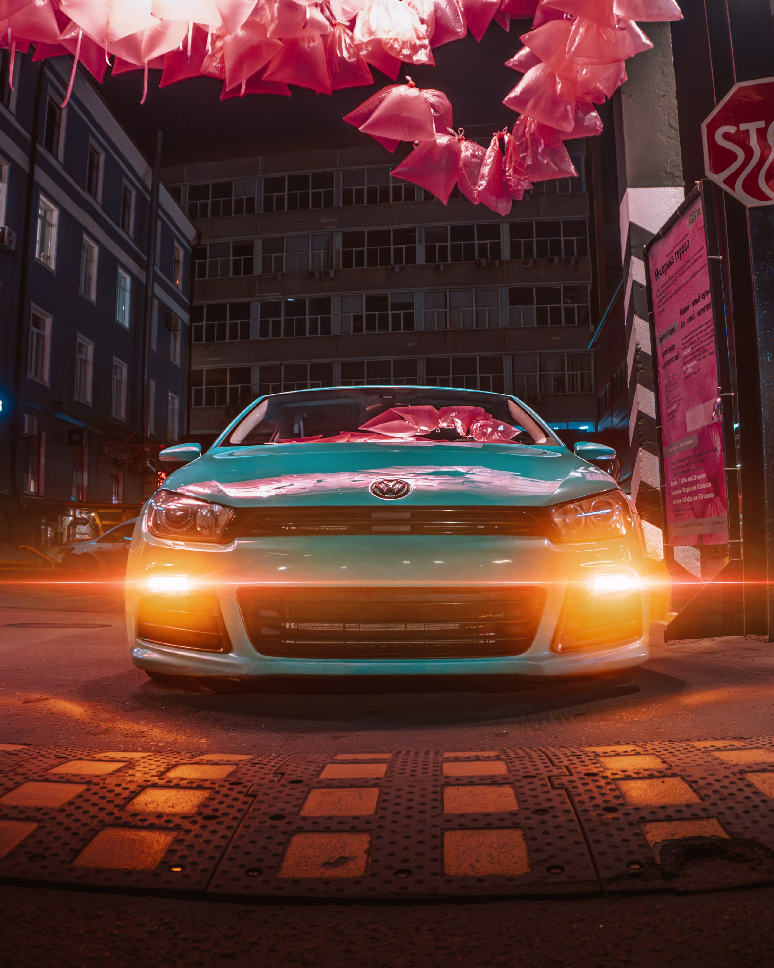 VOLKSWAGEN SCIROCCO. Автомобильный фотограф в Москве